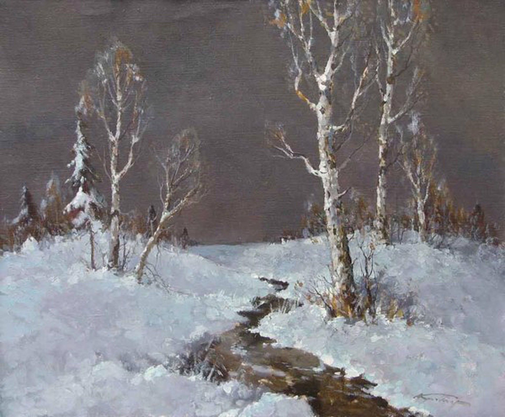 Last Snow by Alexander Kremer