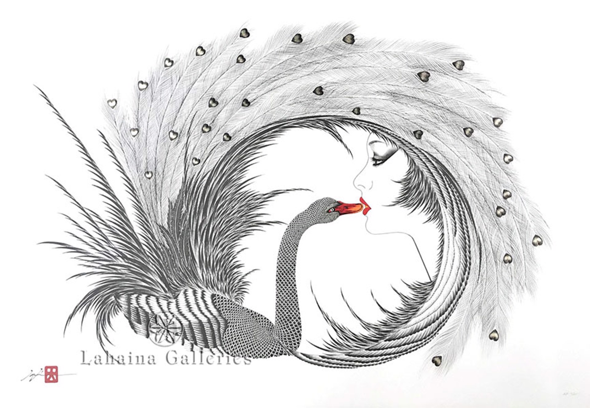 Kiss Of The Black Swan by Hisashi Otsuka
