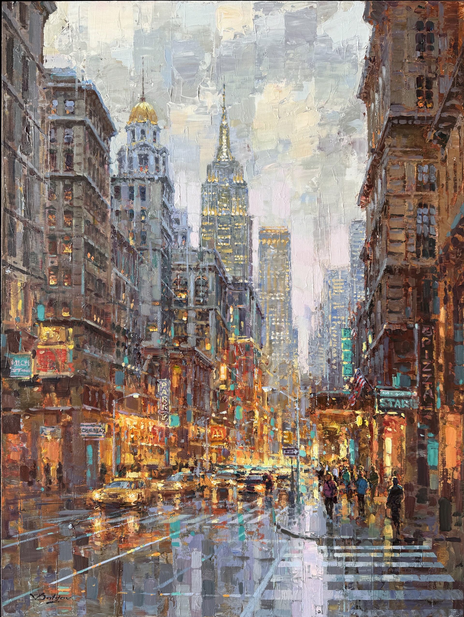 New York Empire State by Vadim Dolgov