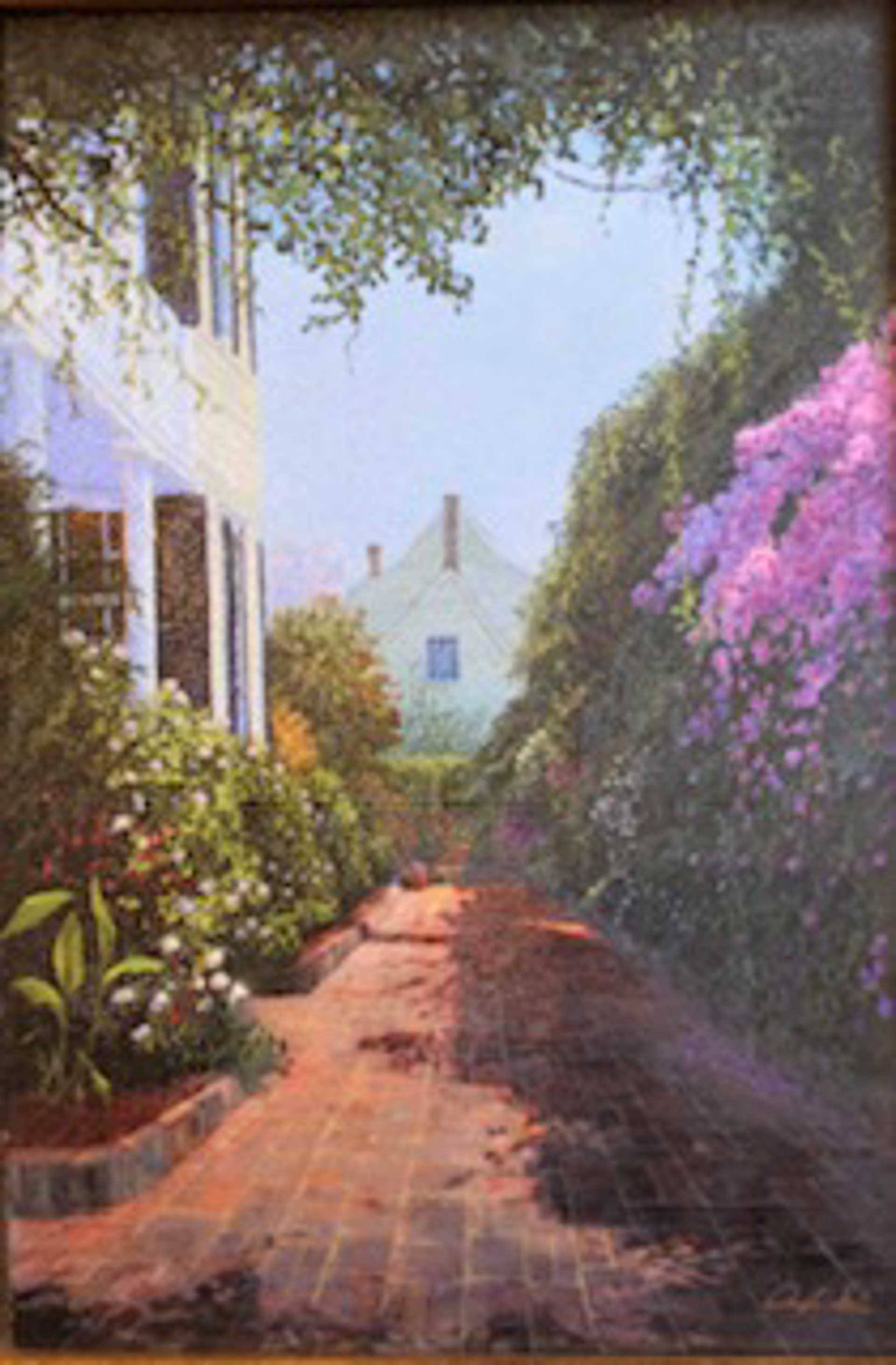 Charleston Spring Courtyard by Douglas Grier -- Giclee Prints