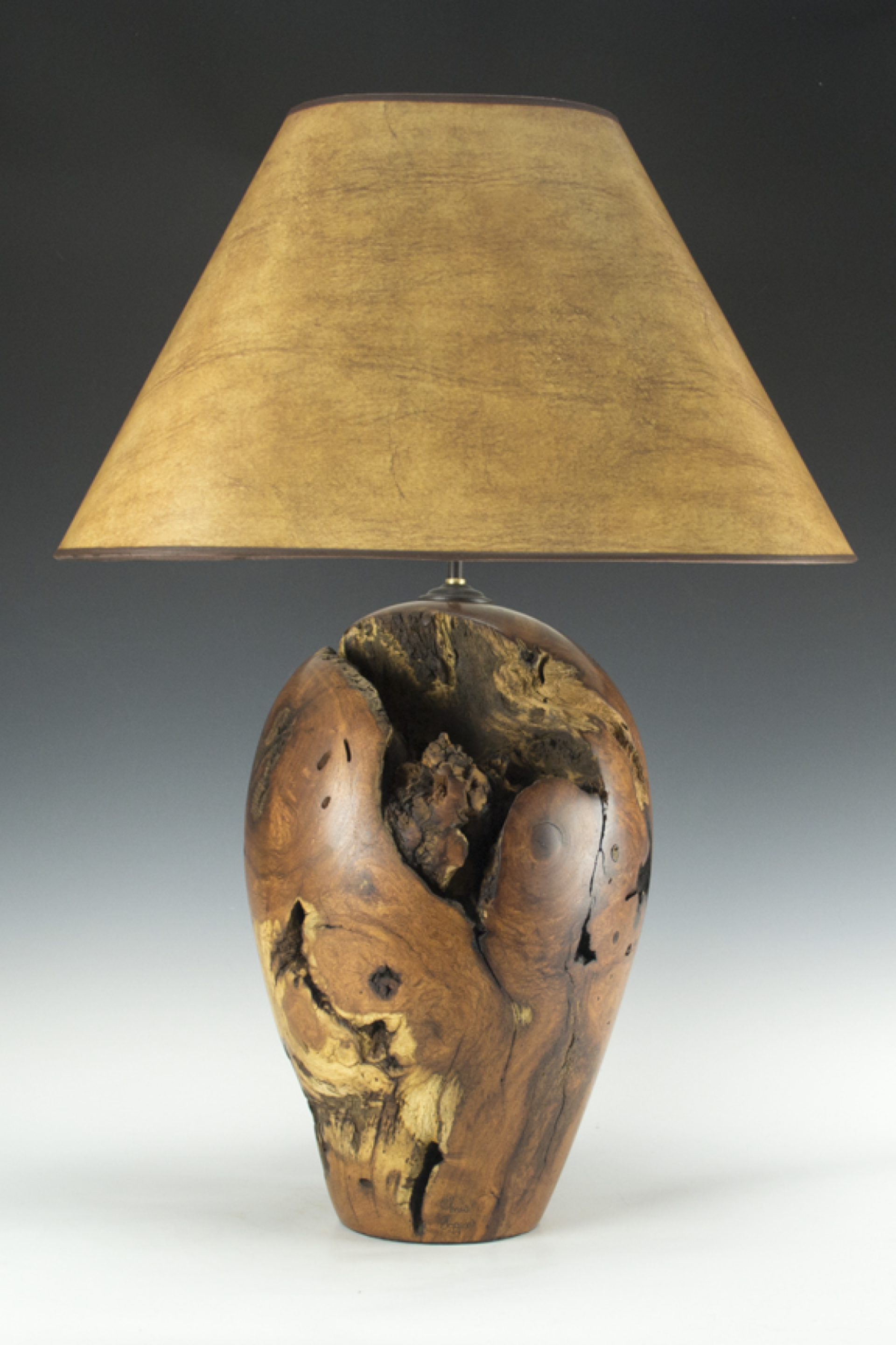 Medium Mesquite Lamp by Chris Eggers