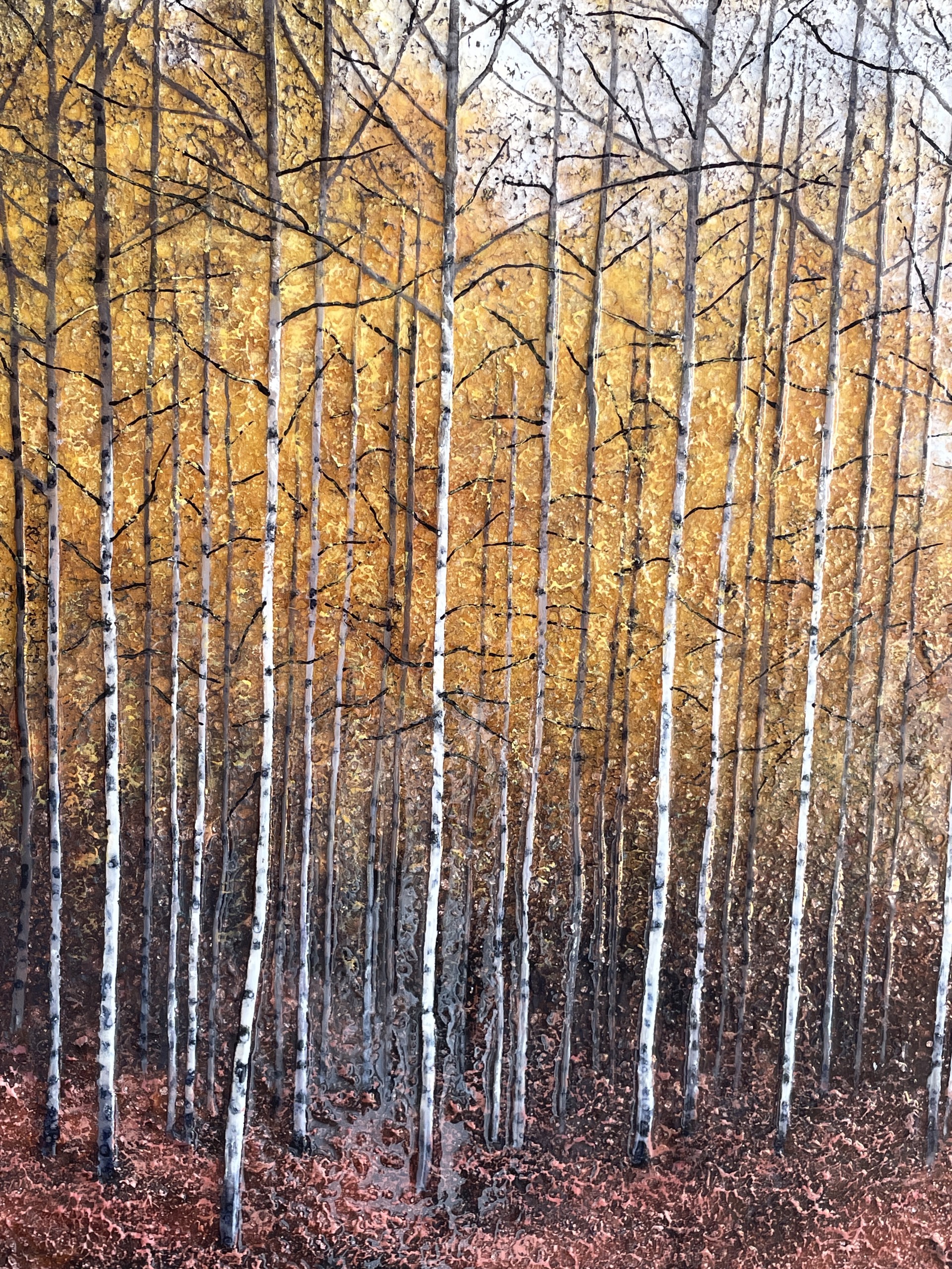 Golden Hillside by Stephen St Claire