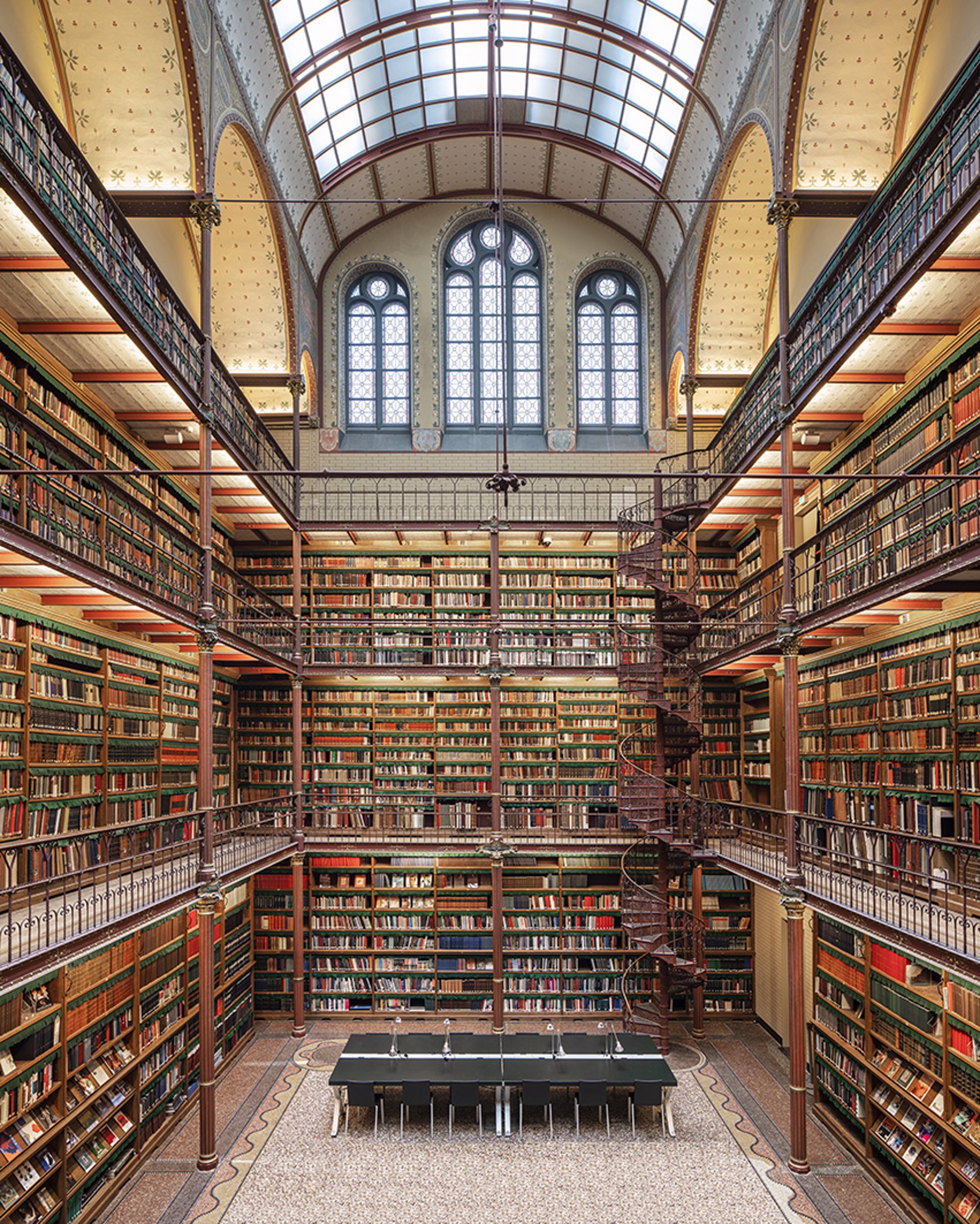 Cuypers Library, Amsterdam, Netherlands by Reinhard Goerner
