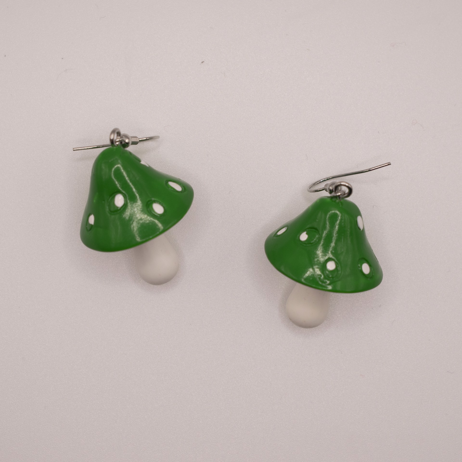 Mushroom Earrings (Set) by Debra Nevin