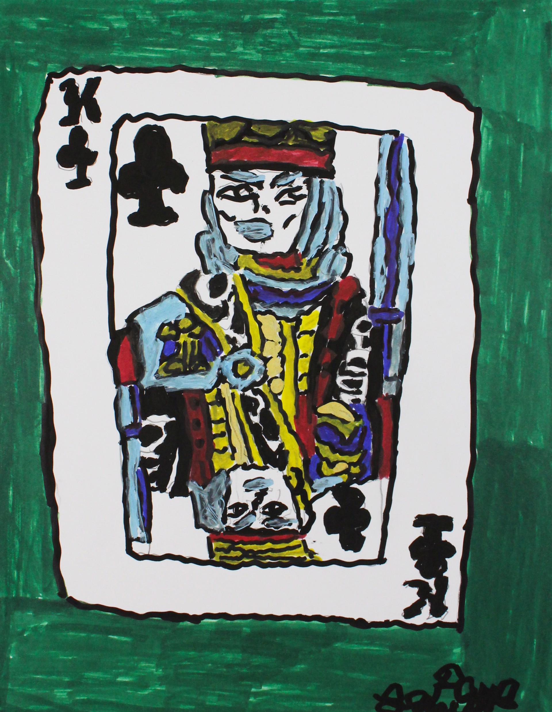 King of Clubs  by Paul Lewis