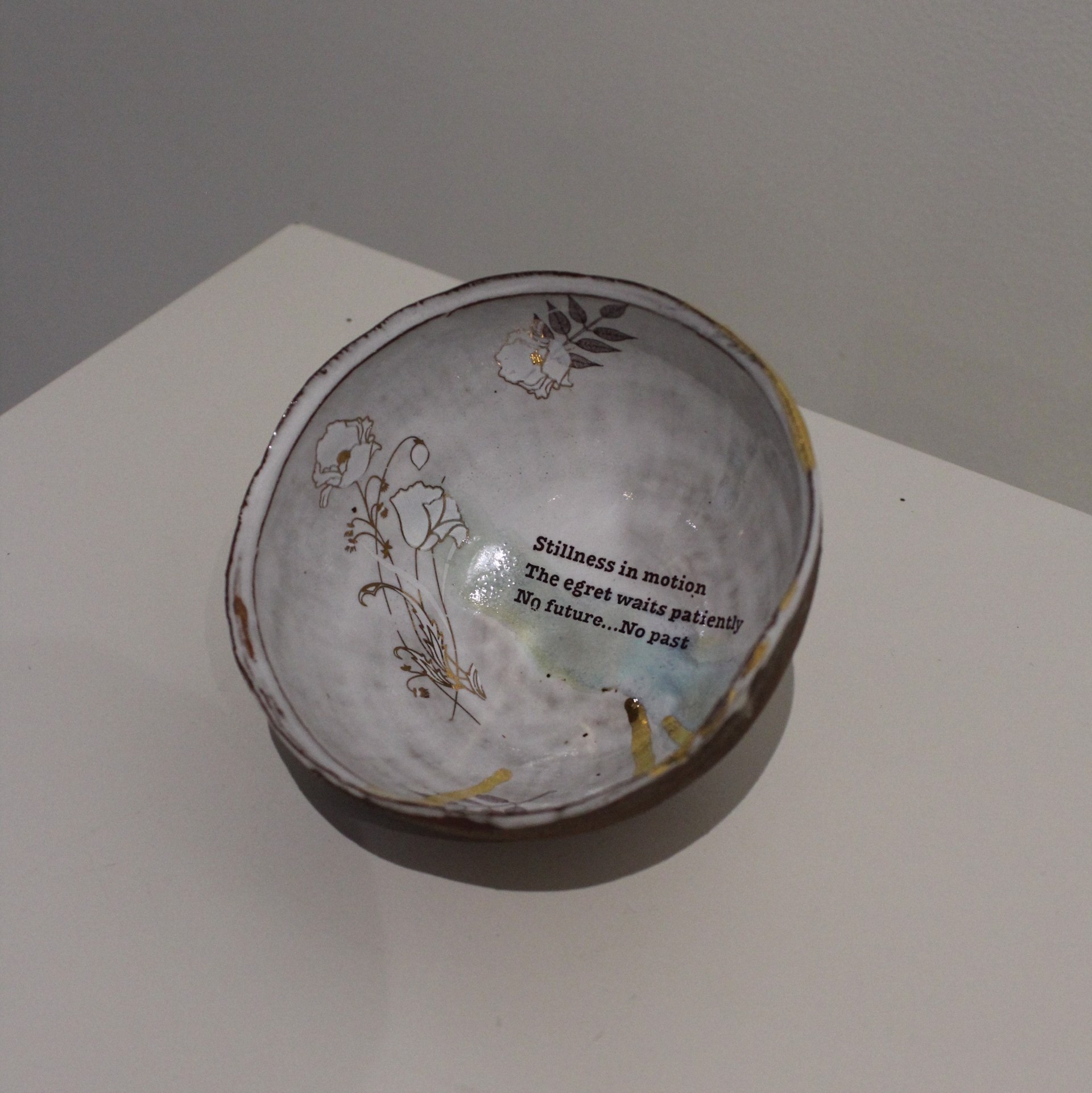 Tea Bowl 2 (stillness in motion) by Therese Knowles