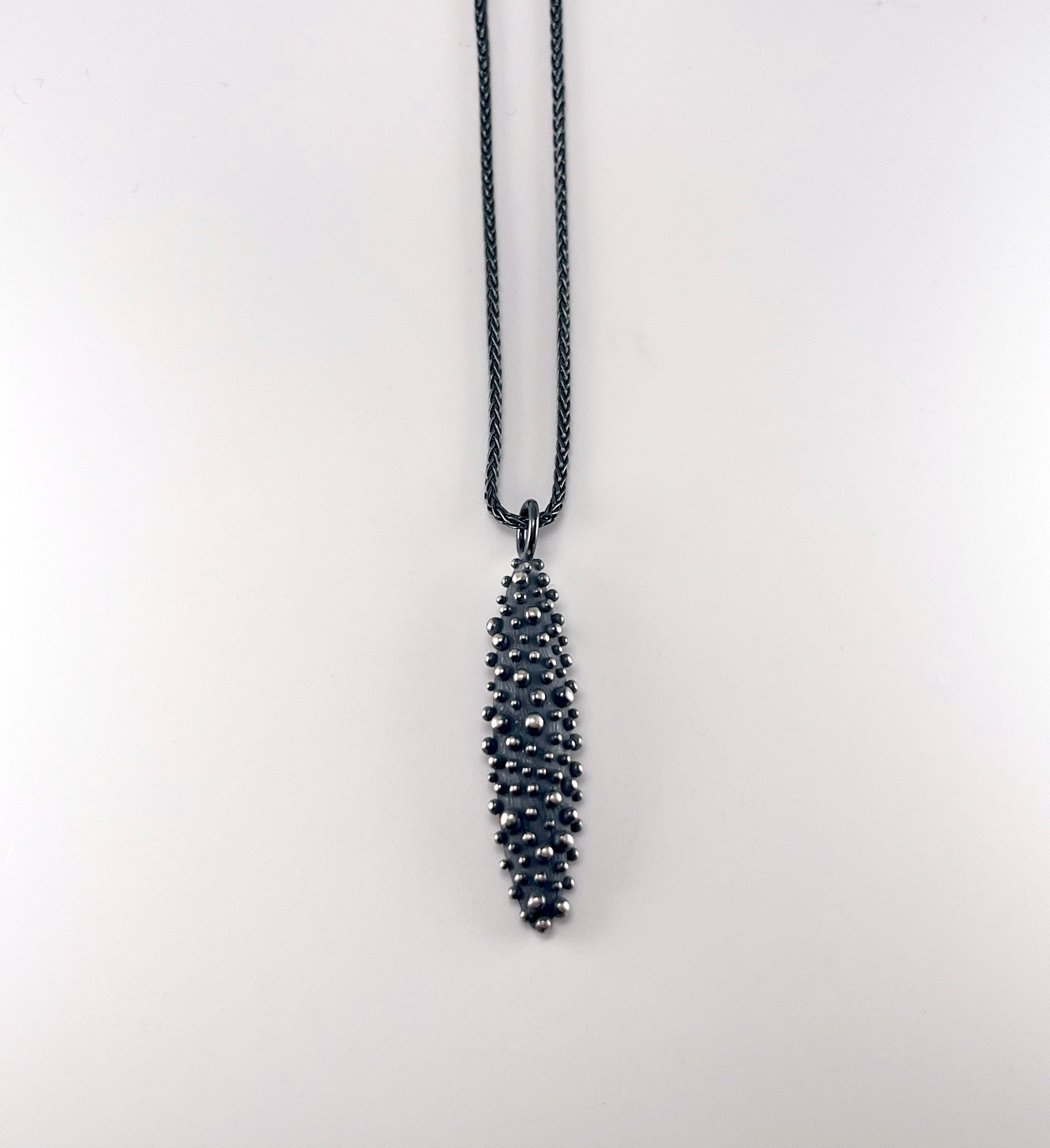 Bumpy Oval Pendant by DAHLIA KANNER