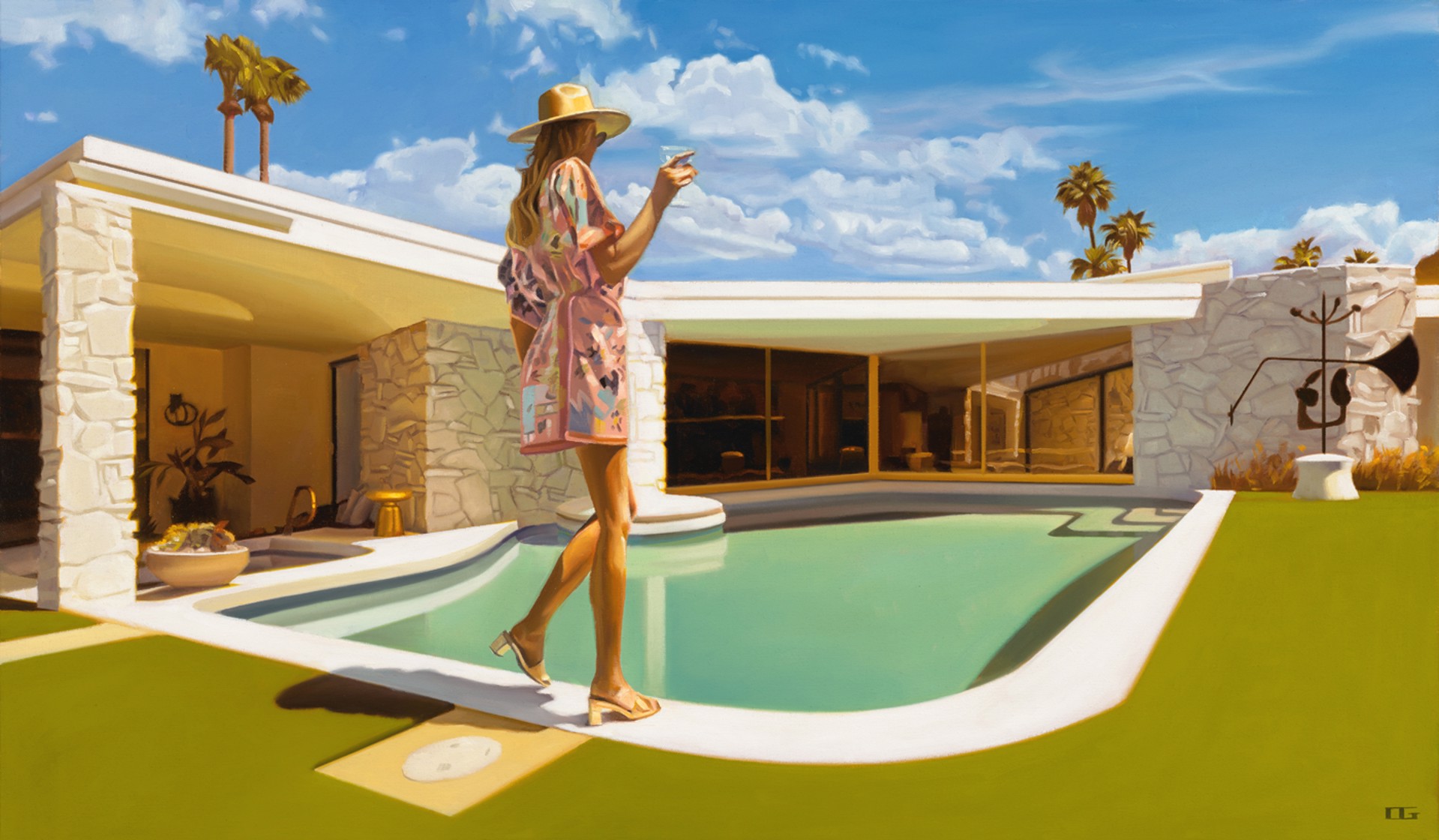 Palm Springs Perspective II (S/N) by Carrie Graber