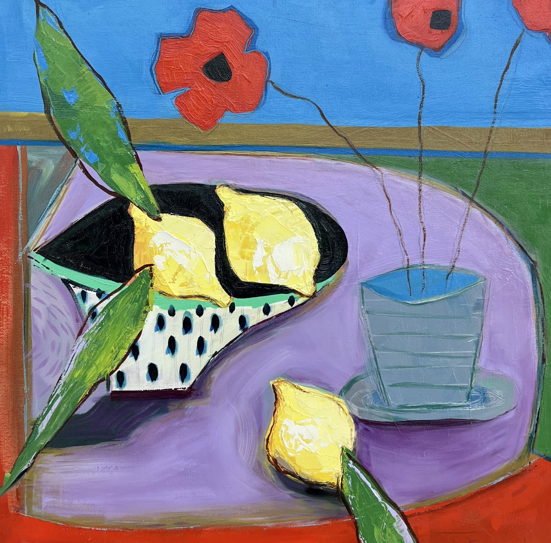 Poppies &  Lemmons by Trudi Norris