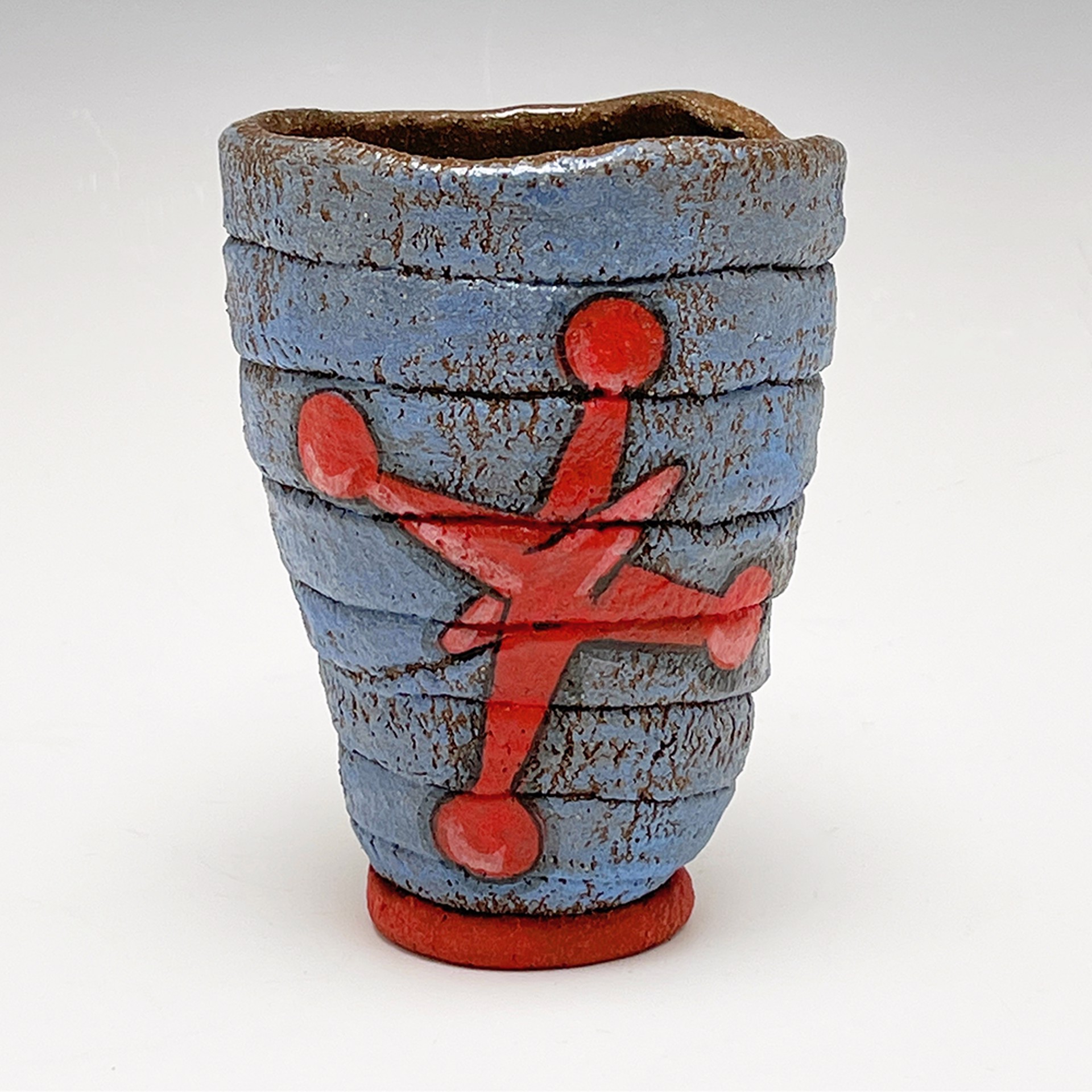 Red Jax Cup by Suzanne M Long