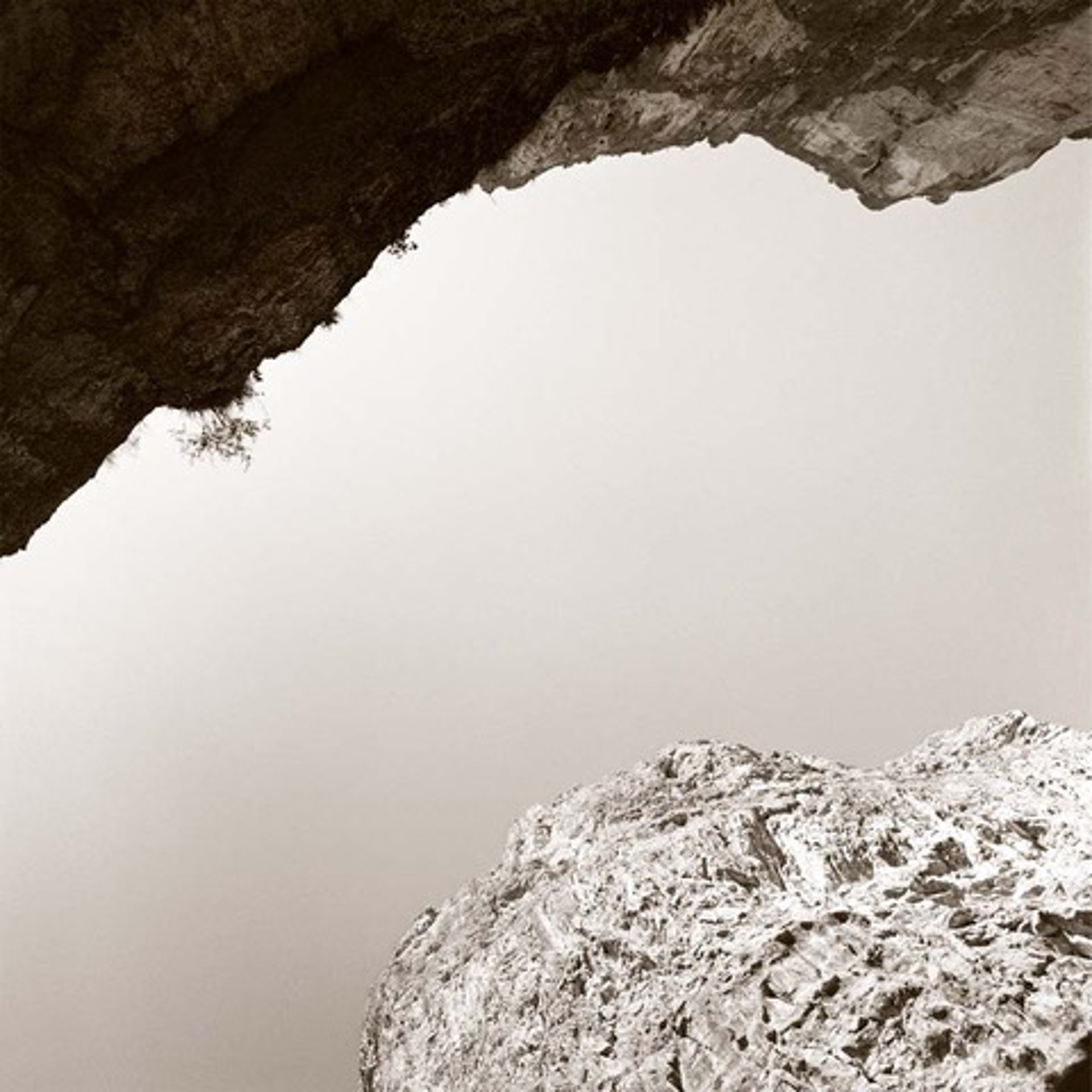 Santa Elena Canyon, Looking Up by James H. Evans