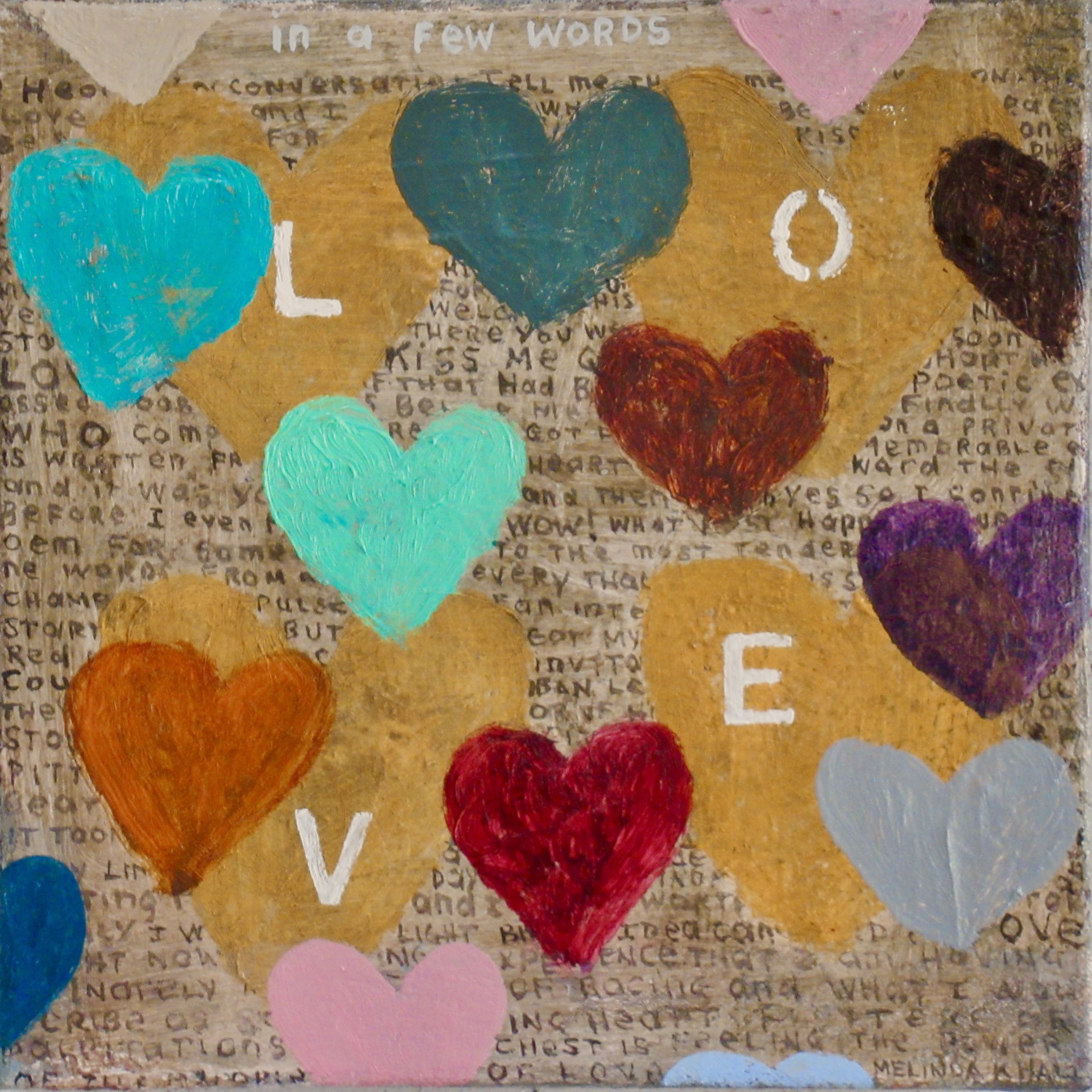 In a Few Words:  LOVE by Melinda K. Hall