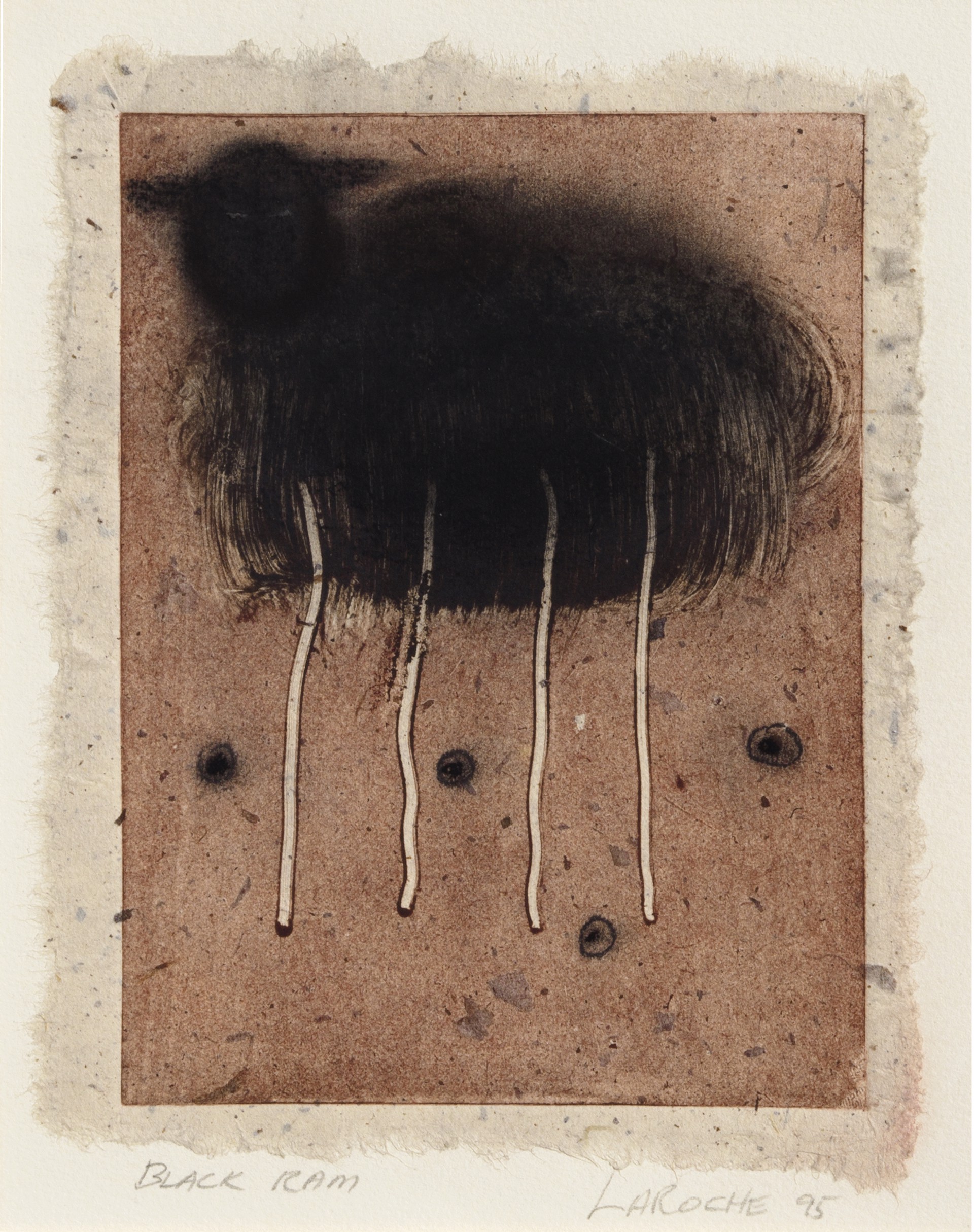 Black Ram by Carole LaRoche