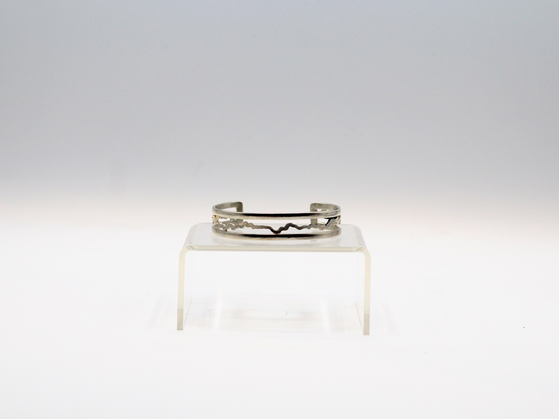 Double Banded Bitterroot Cuff (Sterling Silver) by Emily Dubrawski