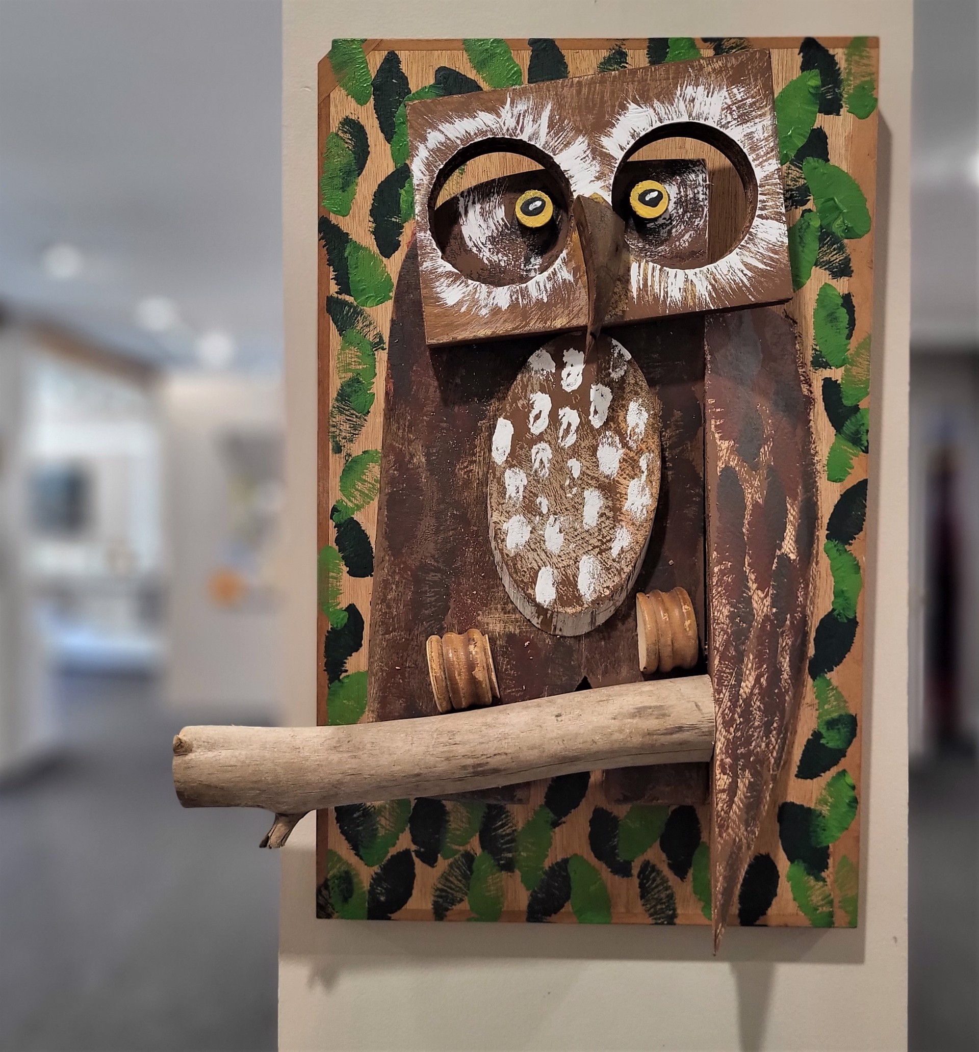 SAW WHET OWL by ANDRE BENOIT