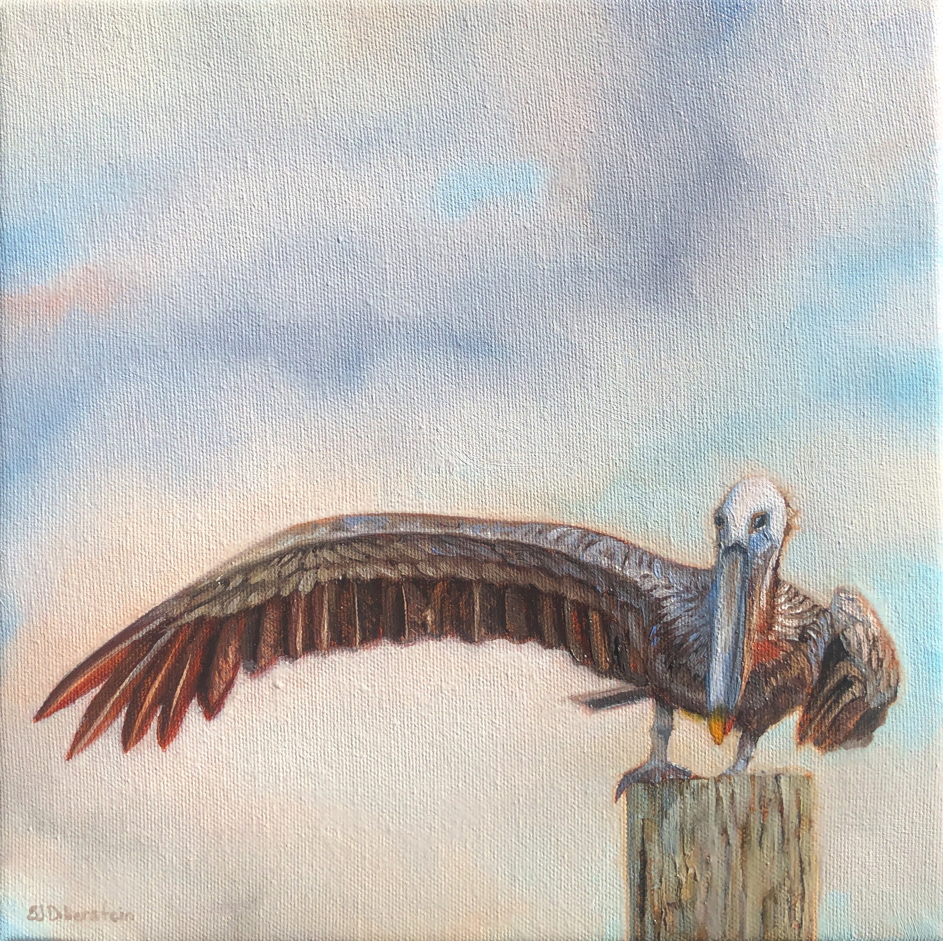 Winging It, Study by Sara Jane Doberstein