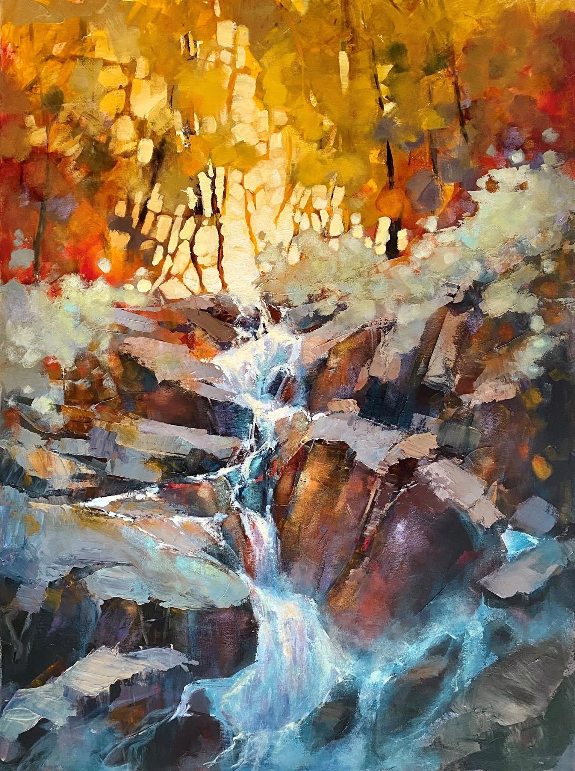Autumn Ripple by Linda Wilder