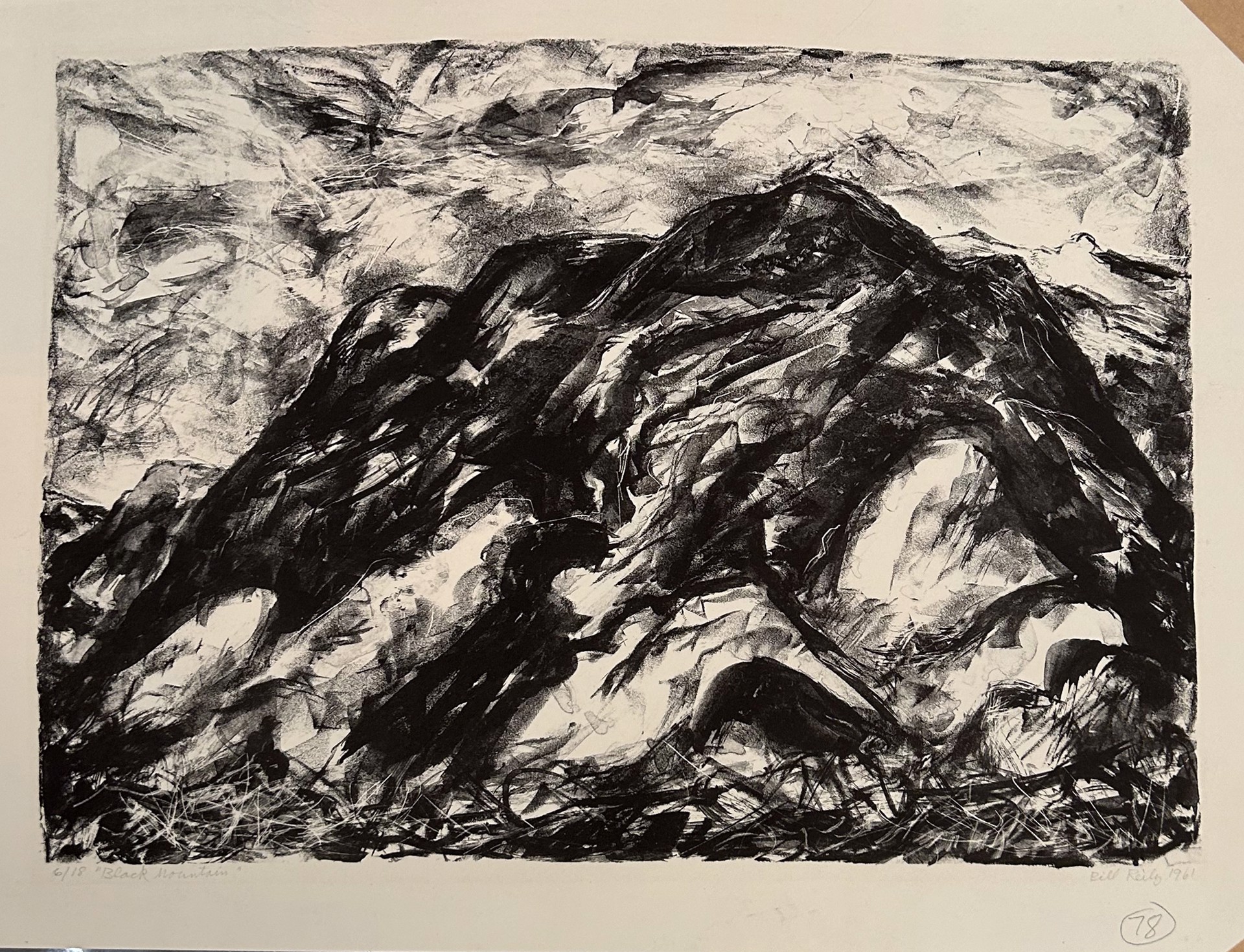 78. Black Mountain by Bill Reily - Prints