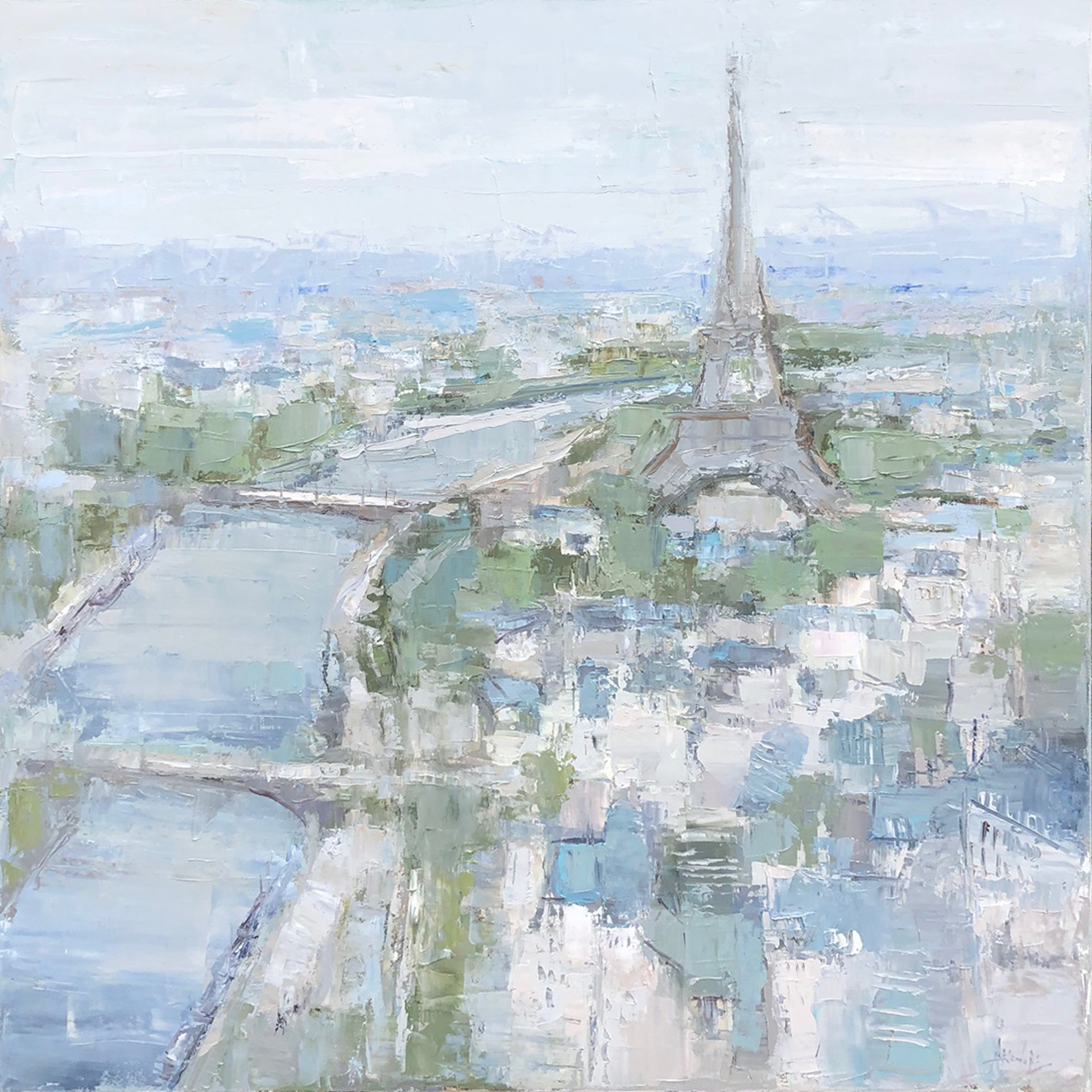 The Seine, Paris- ON APPROVAL by Barbara Flowers