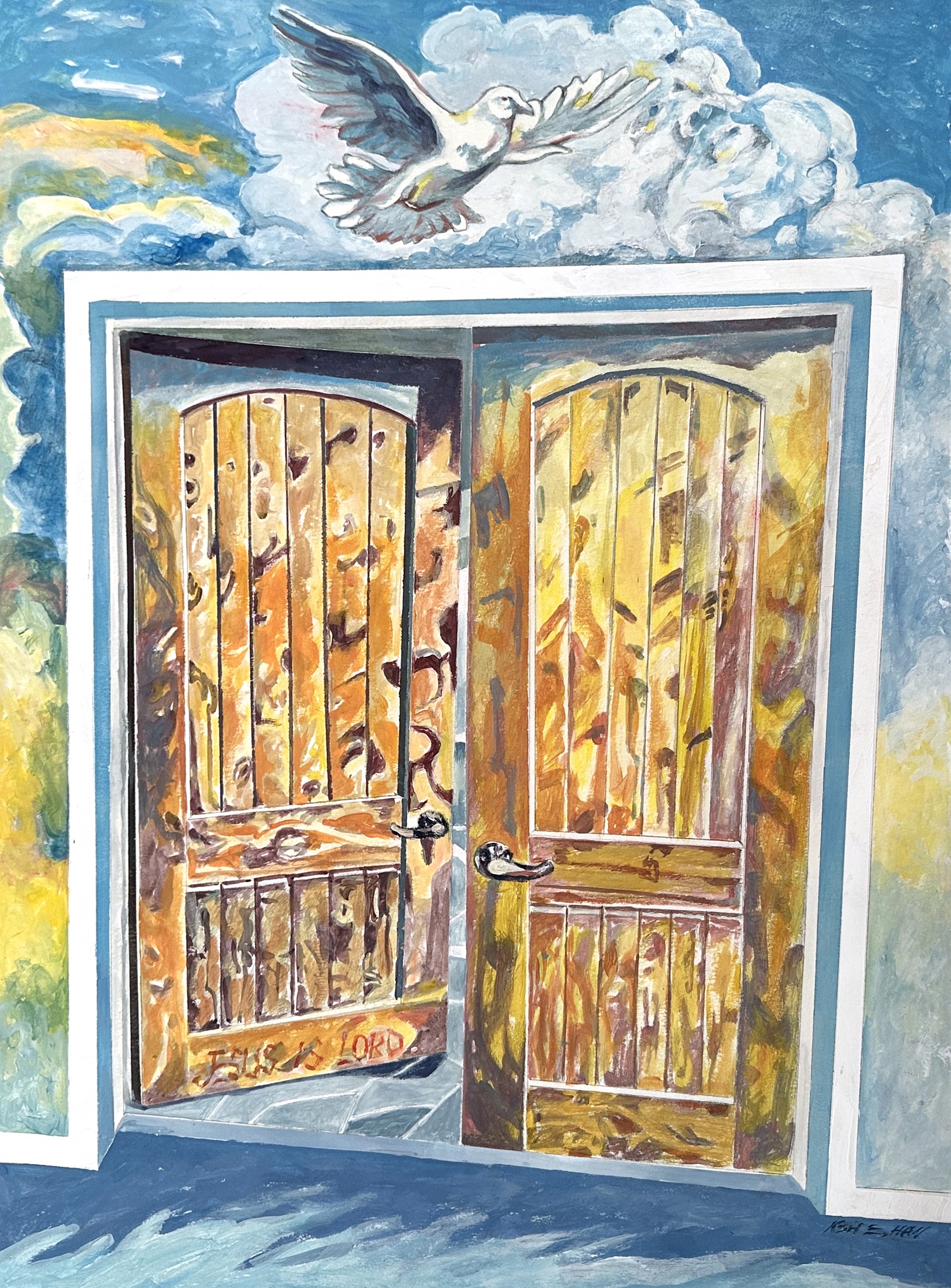 The Door is Open by Karl E. Hall