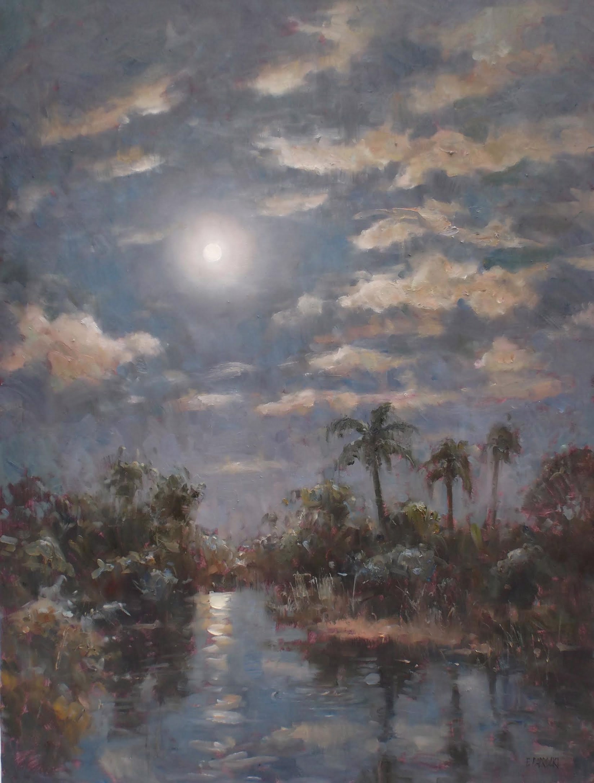 Everglades Moonlight by EJ Paprocki