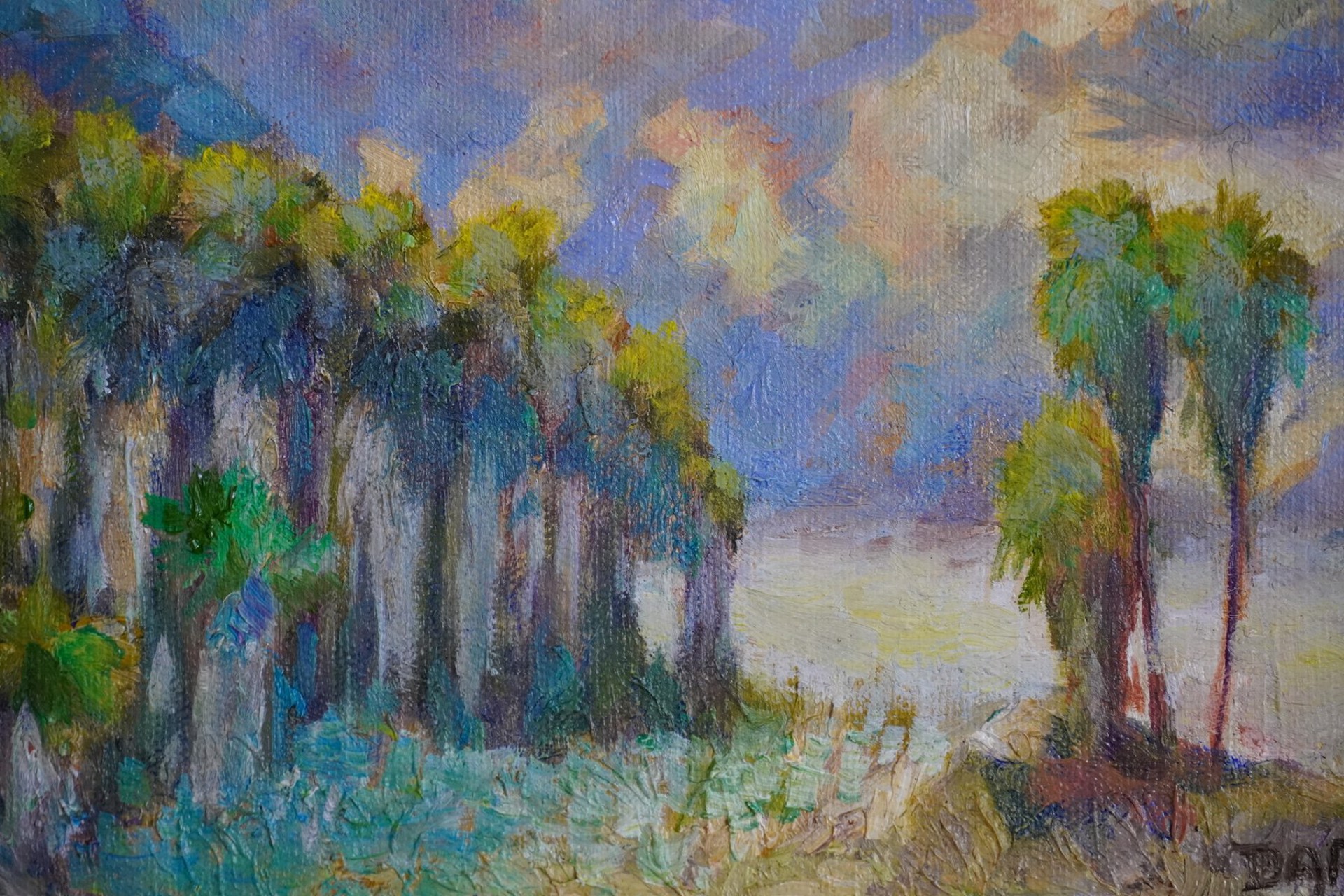 Stand of Palms by Darrel McPherson