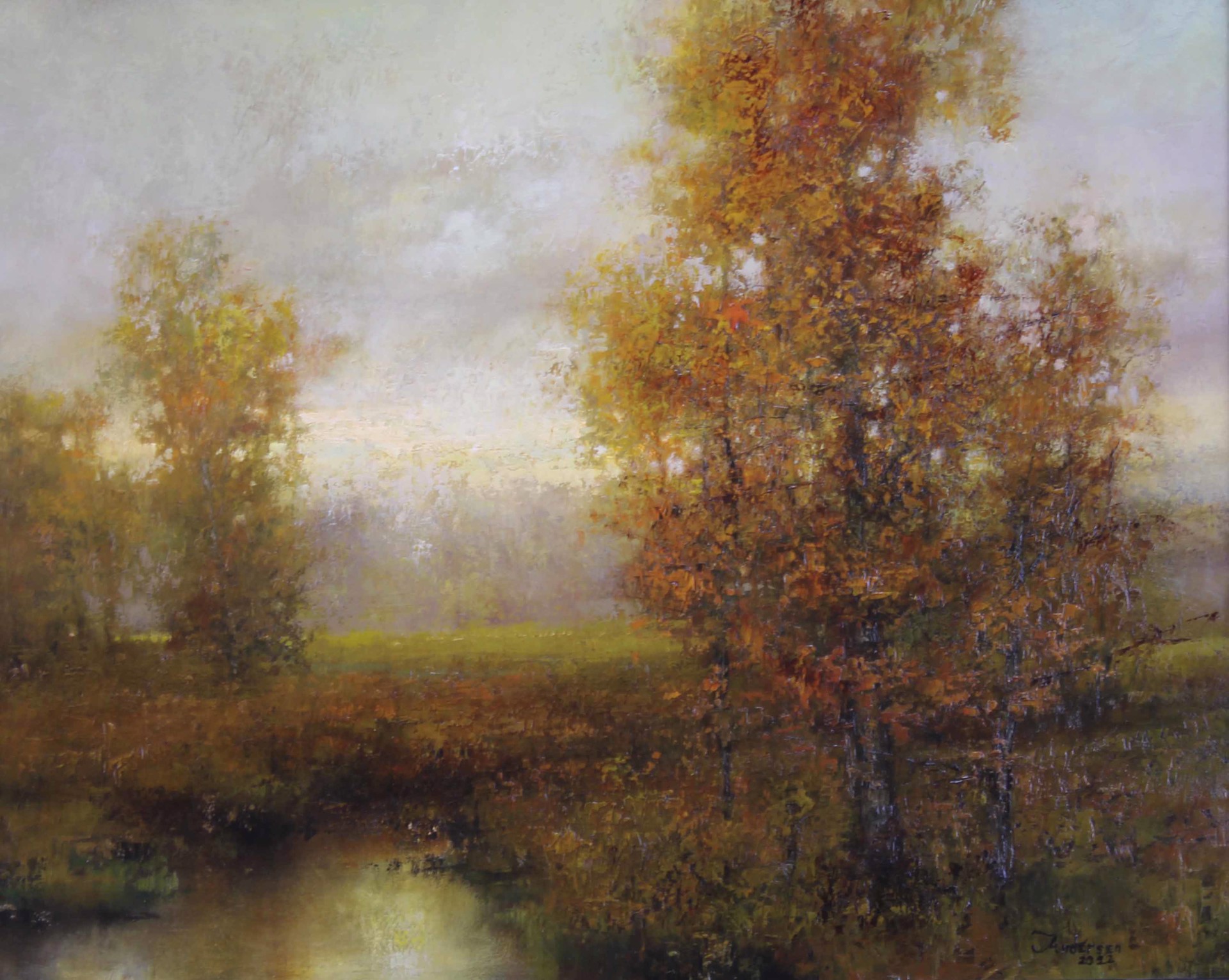 A Clearing in Autumn by John Andersen