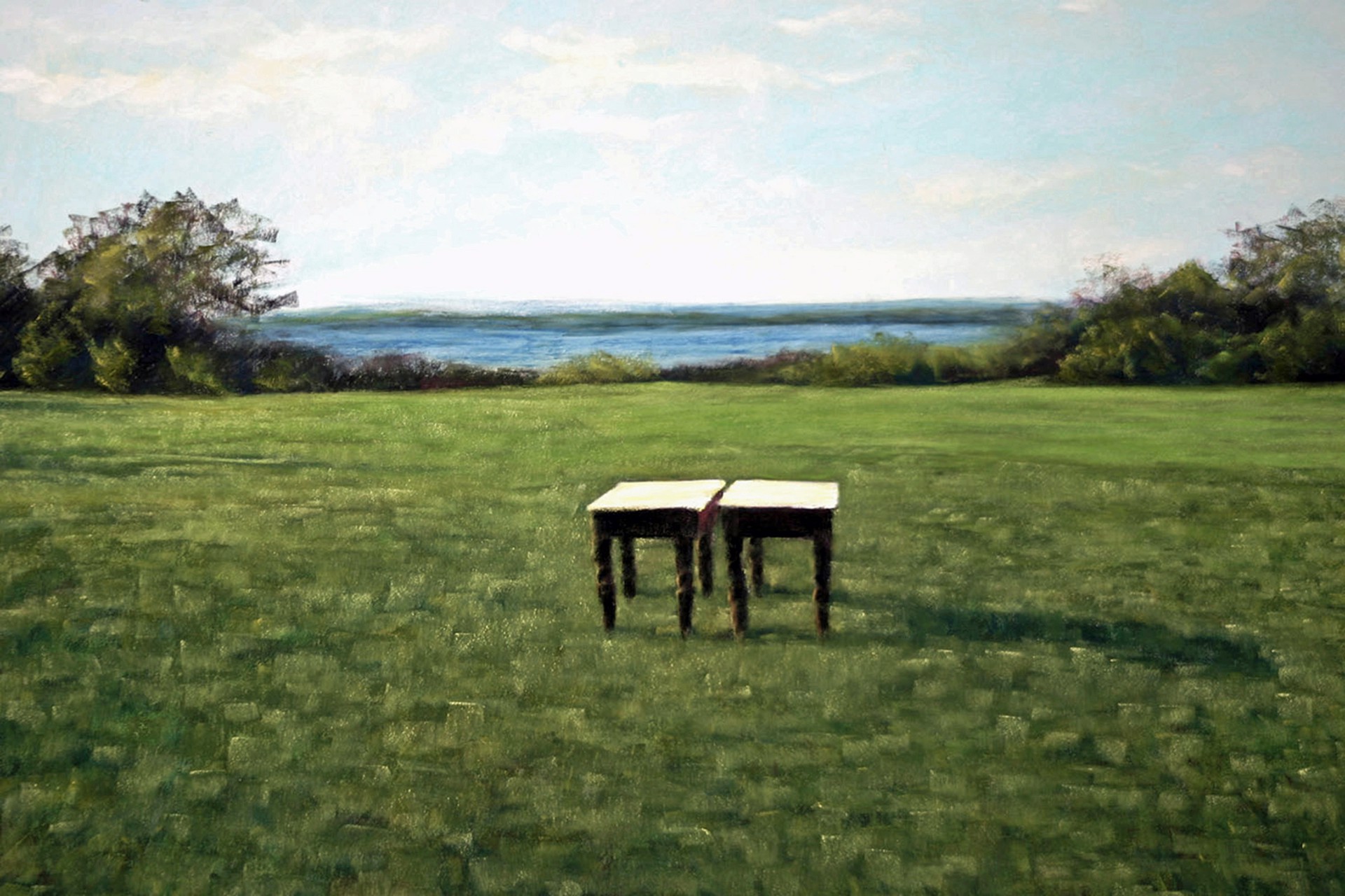Two Tables by Anne Heywood