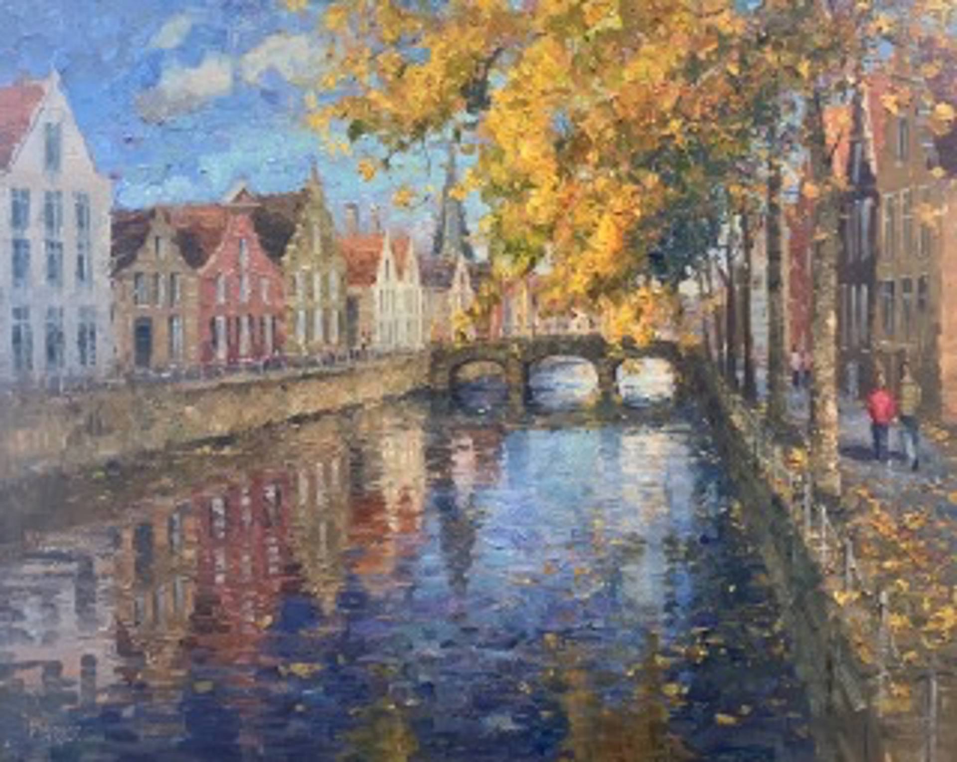 Autumn in Bruges by EJ Paprocki