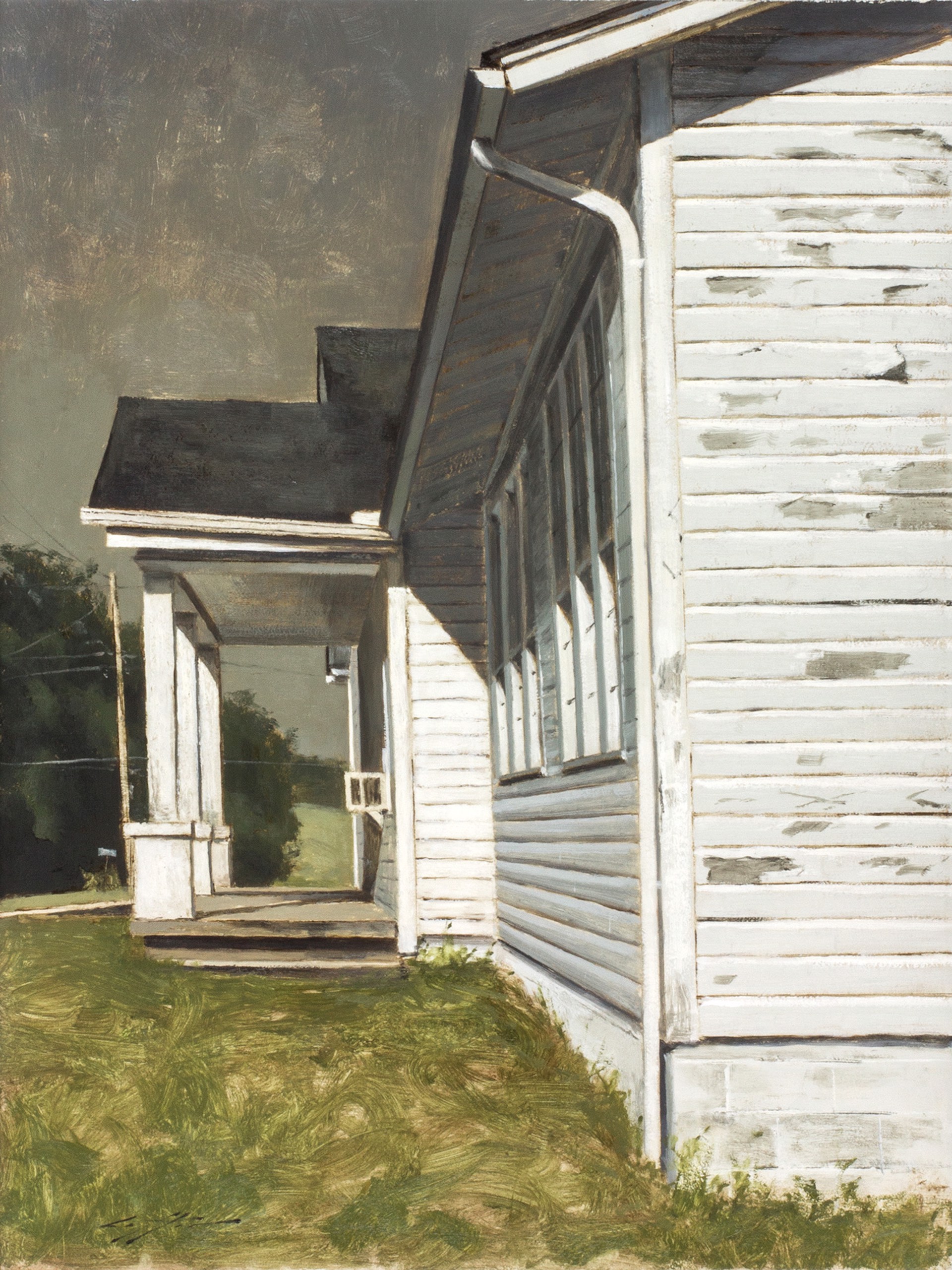 MATTHEW J CUTTER, "Leaning" by Oil Painters of America