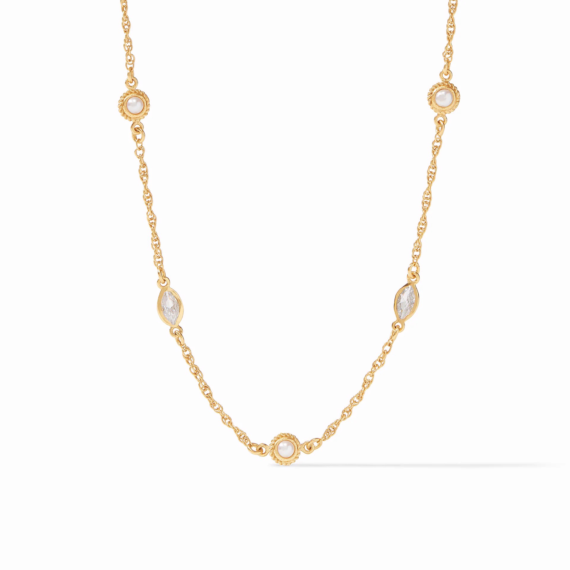 Monaco Delicate Station Necklace by Julie Vos