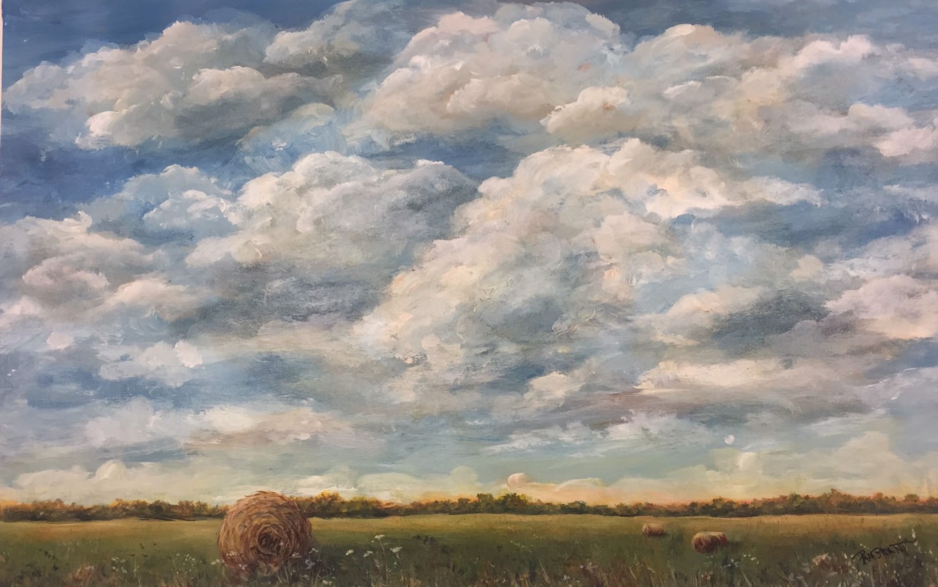 Big Bales by Pam Brant