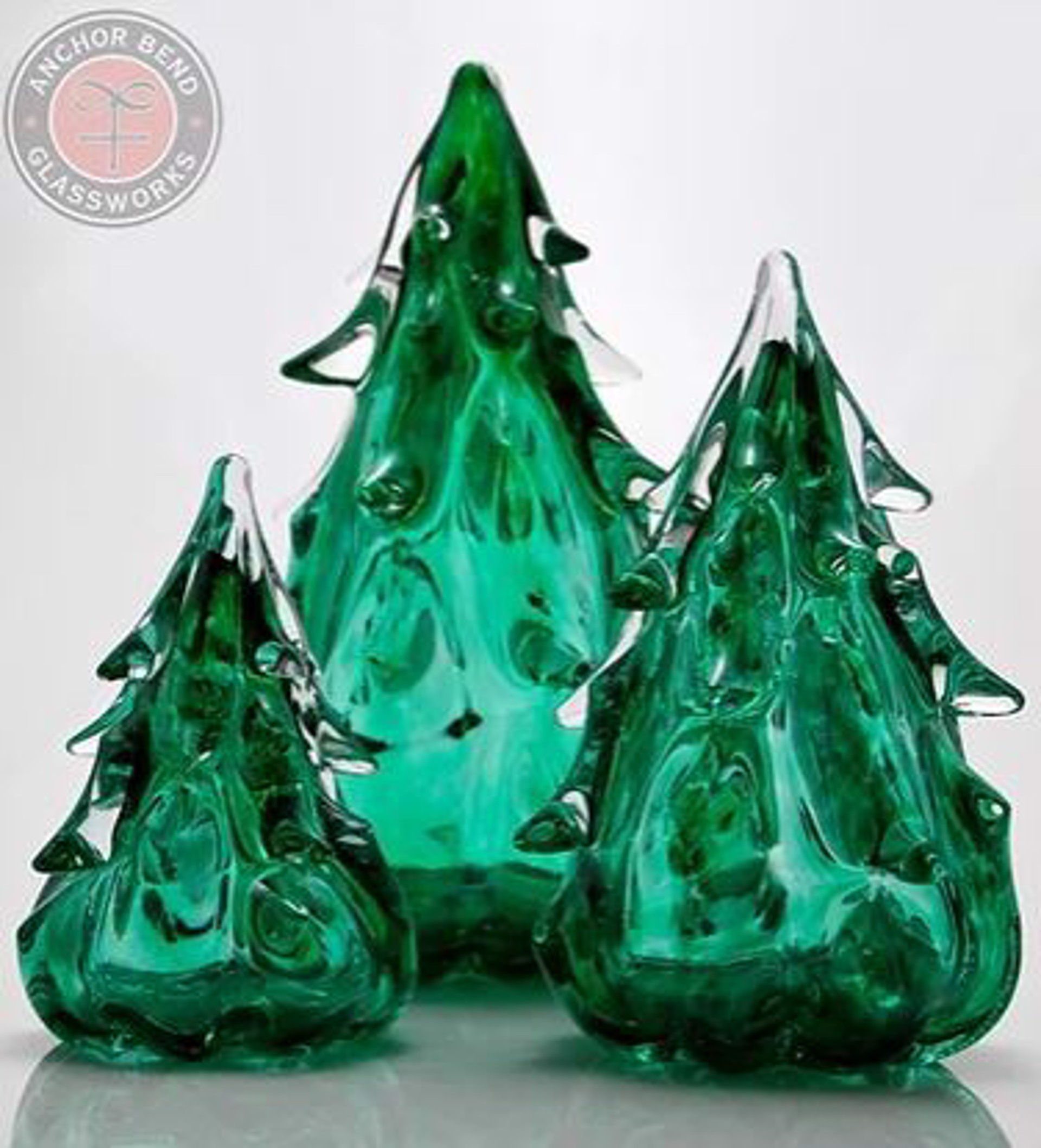 Large Blown Glass Tree by Anchor Bend Glassworks