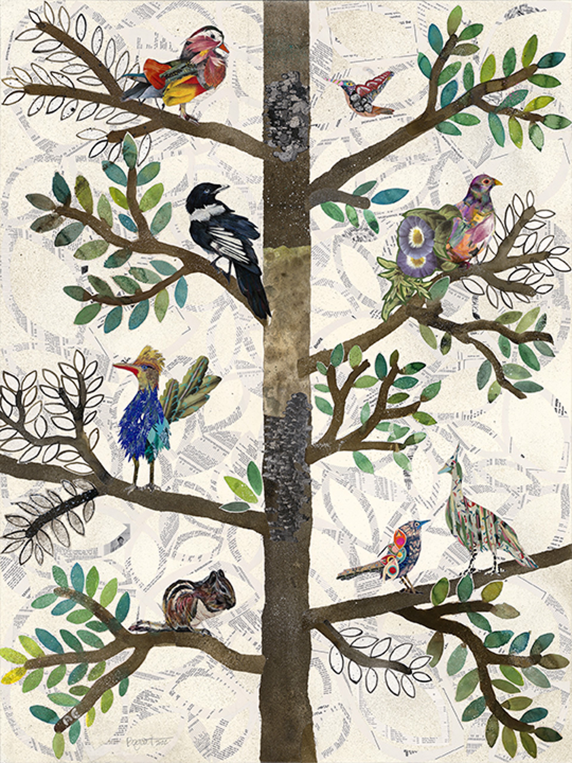Tree of Life 12 by Brenda Bogart - Prints