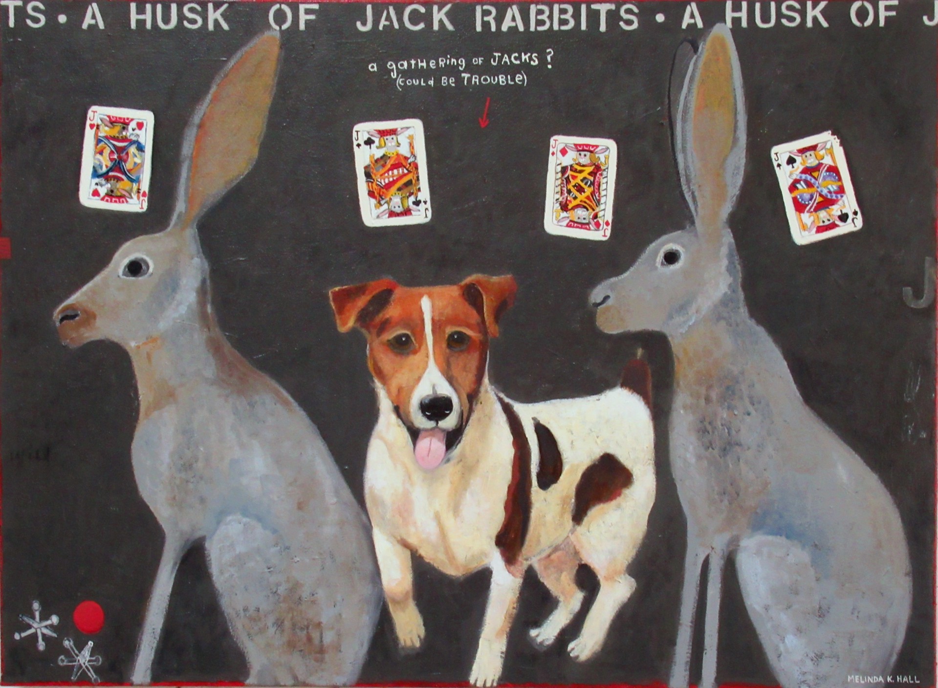 A Husk of Jack Rabbits by Melinda K. Hall