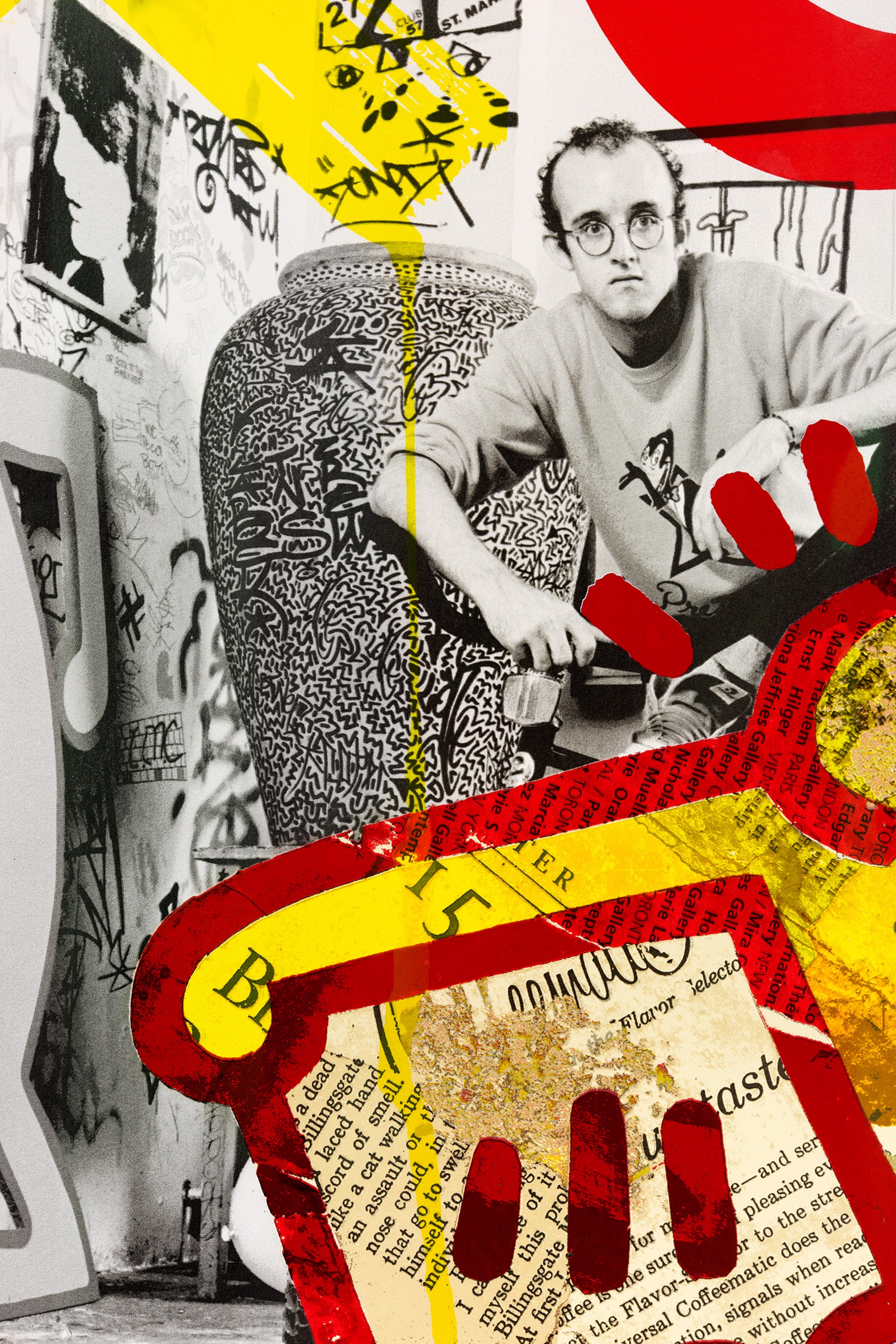 Keith Haring by Cey Adams X Janette Beckman