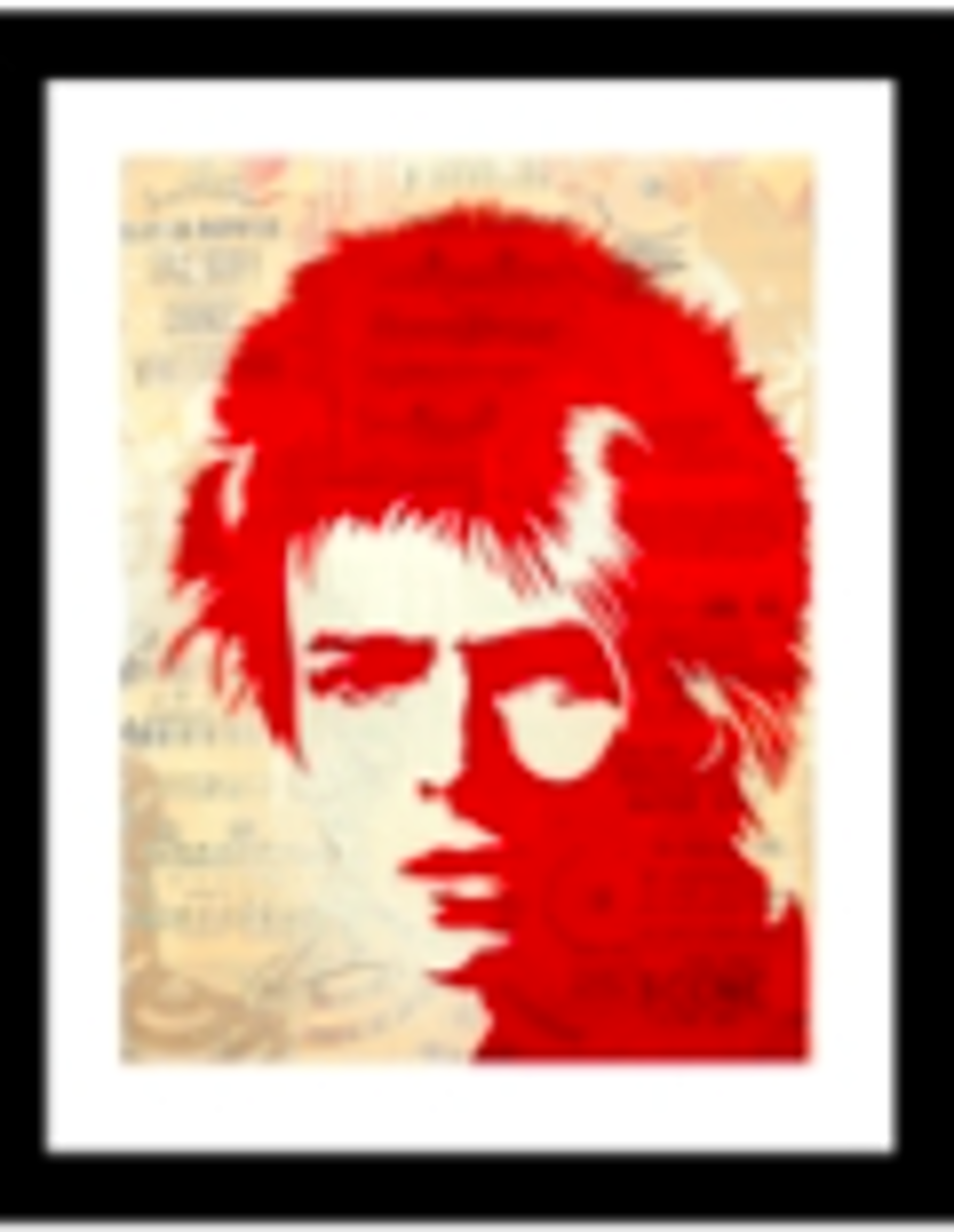 David Bowie by Shepard Fairey