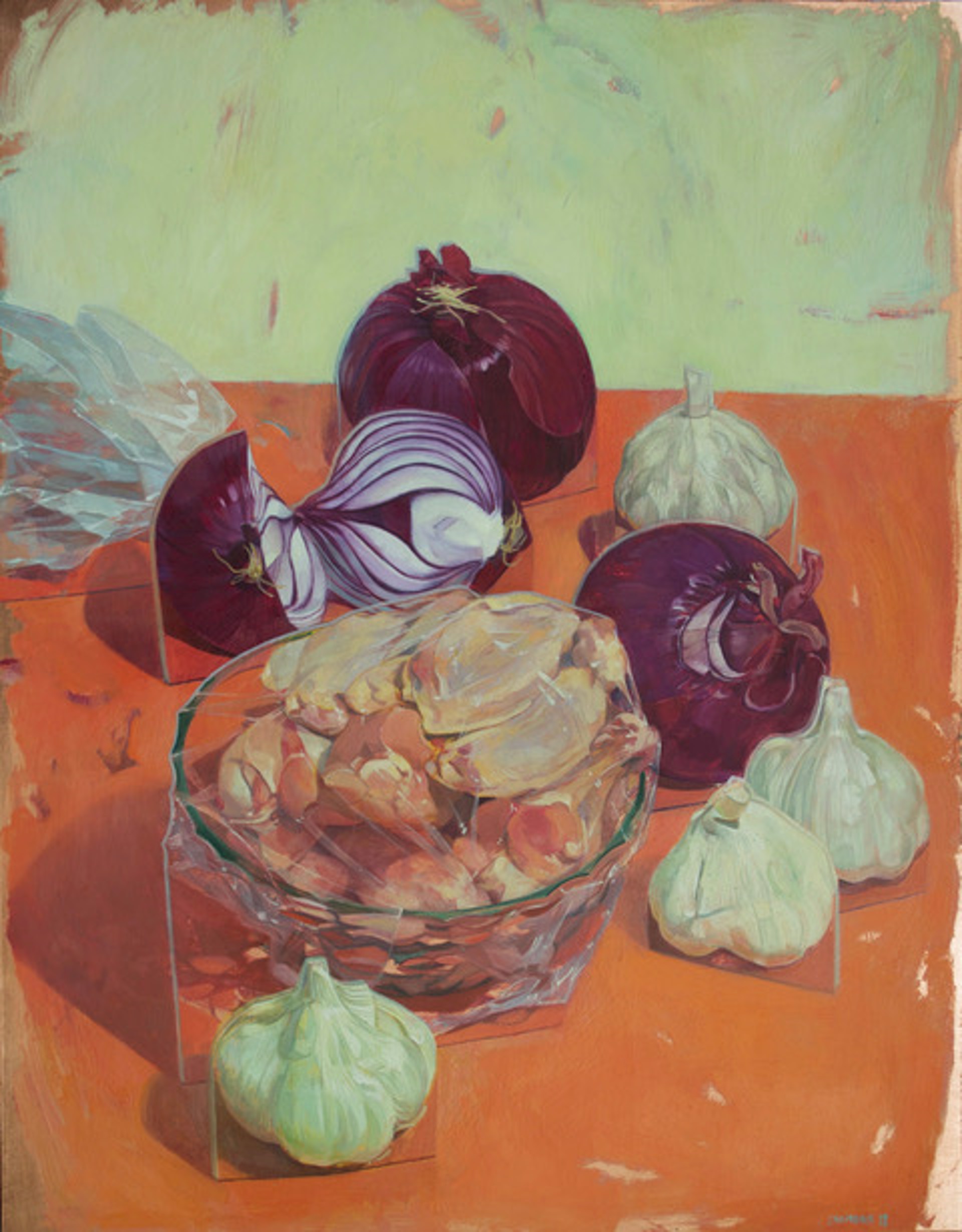 Garlic Wings by Benjamin J. Shamback