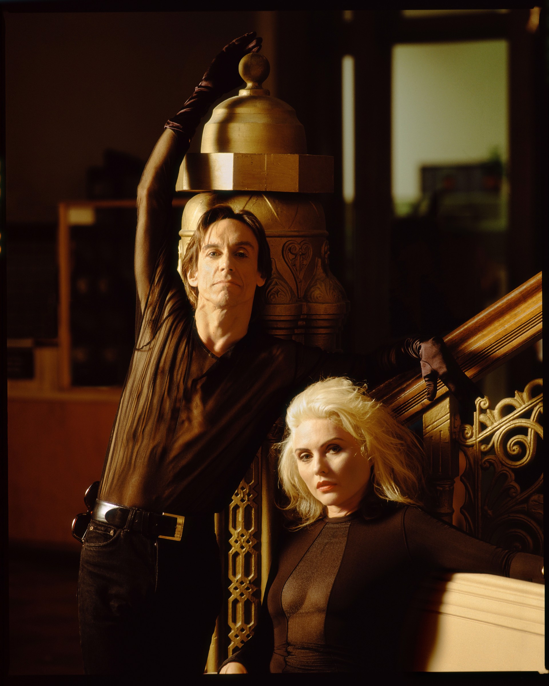 90107 Iggy Pop and Debbie Harry D18 CC Color by Timothy White