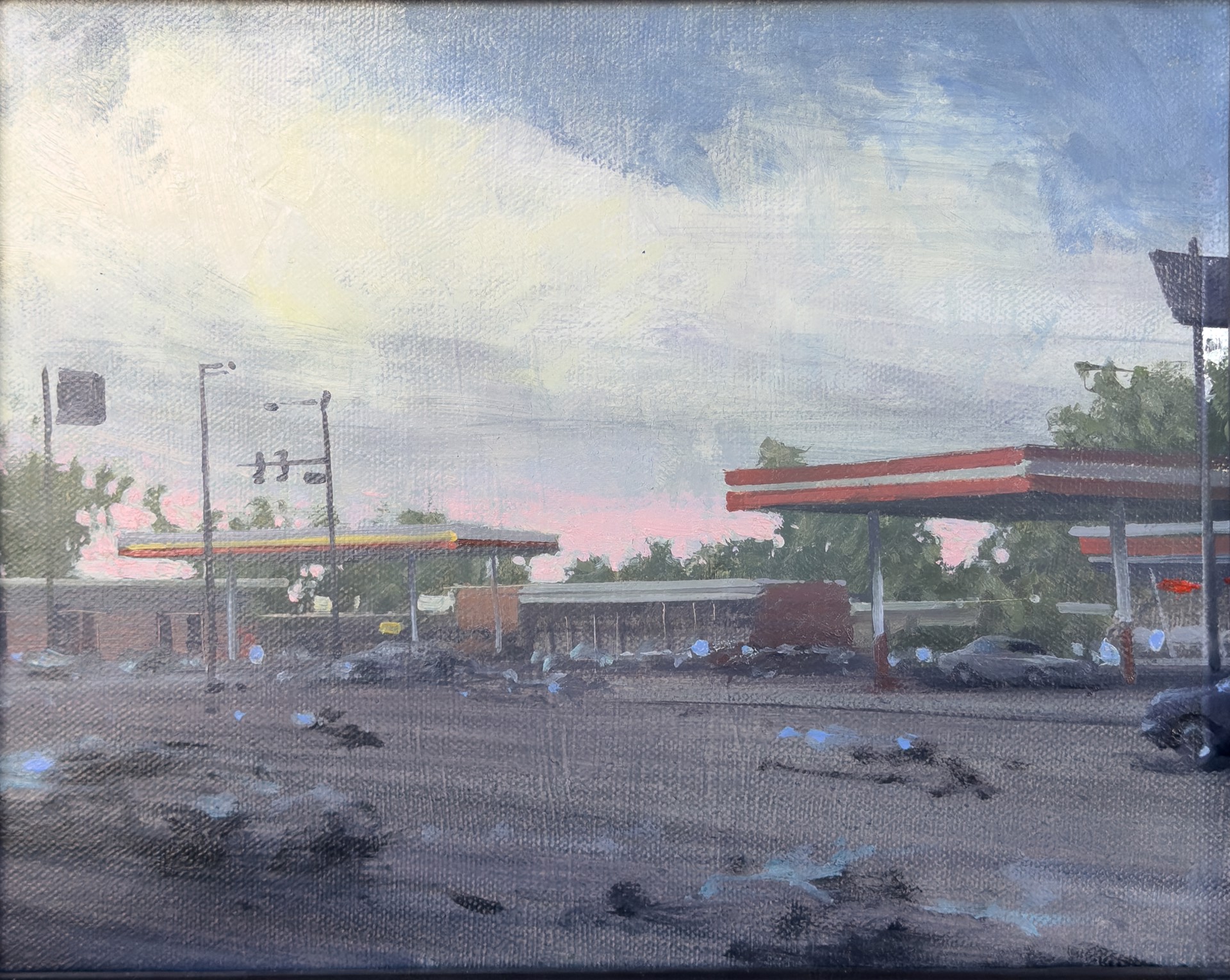 Gas Station on Federal Boulevard by Daniel Sprick
