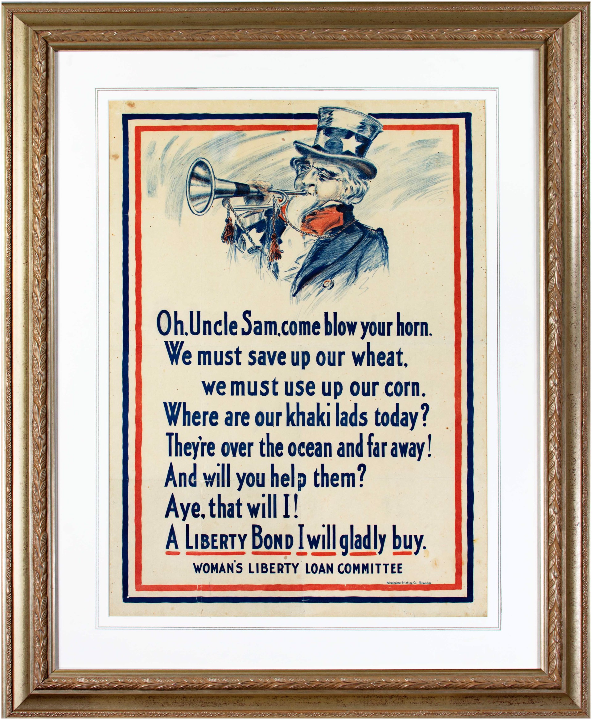 World War I Poster - Uncle Sam by Unknown