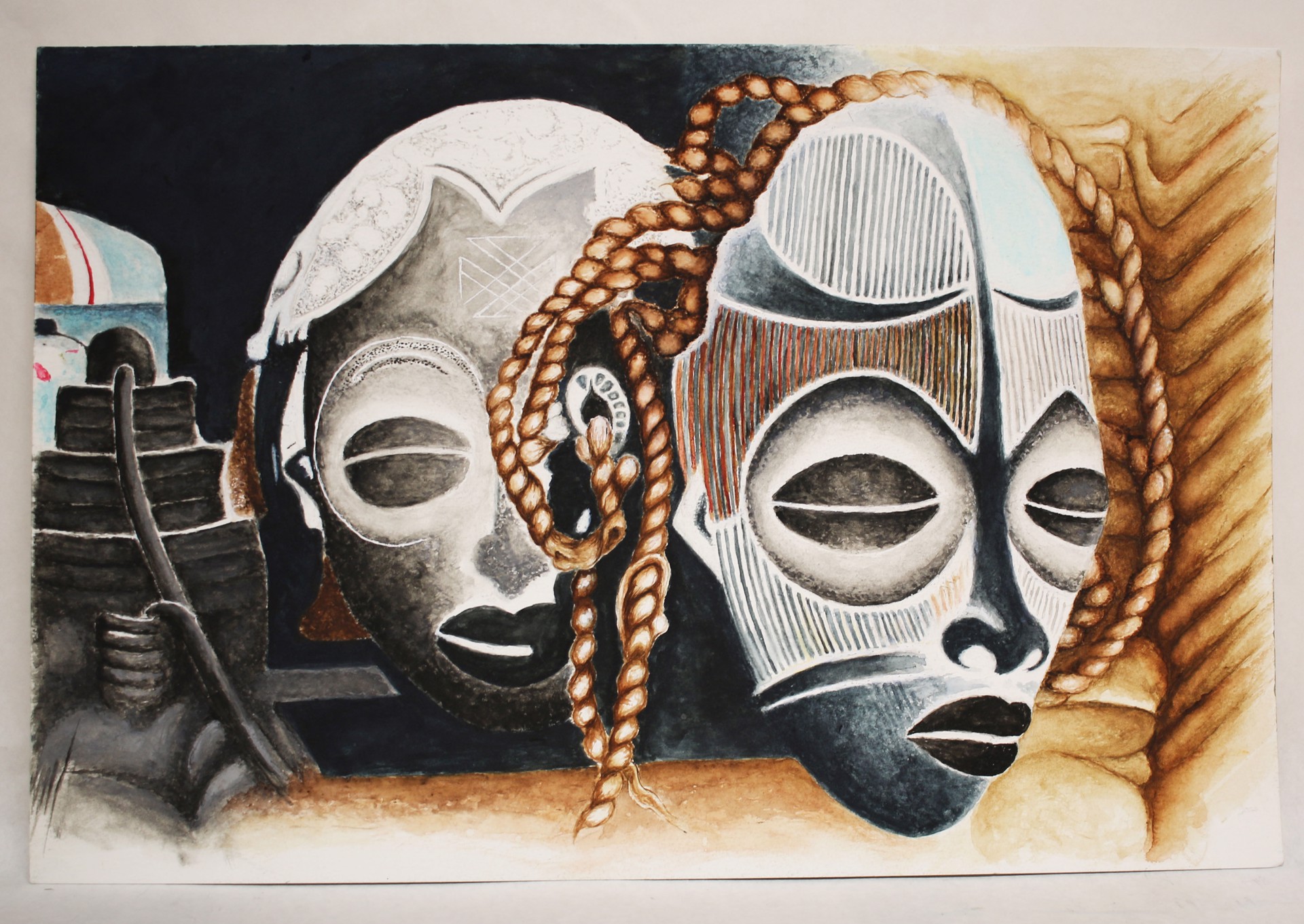 "The Masks" we have two faces by Bill The Mechanic