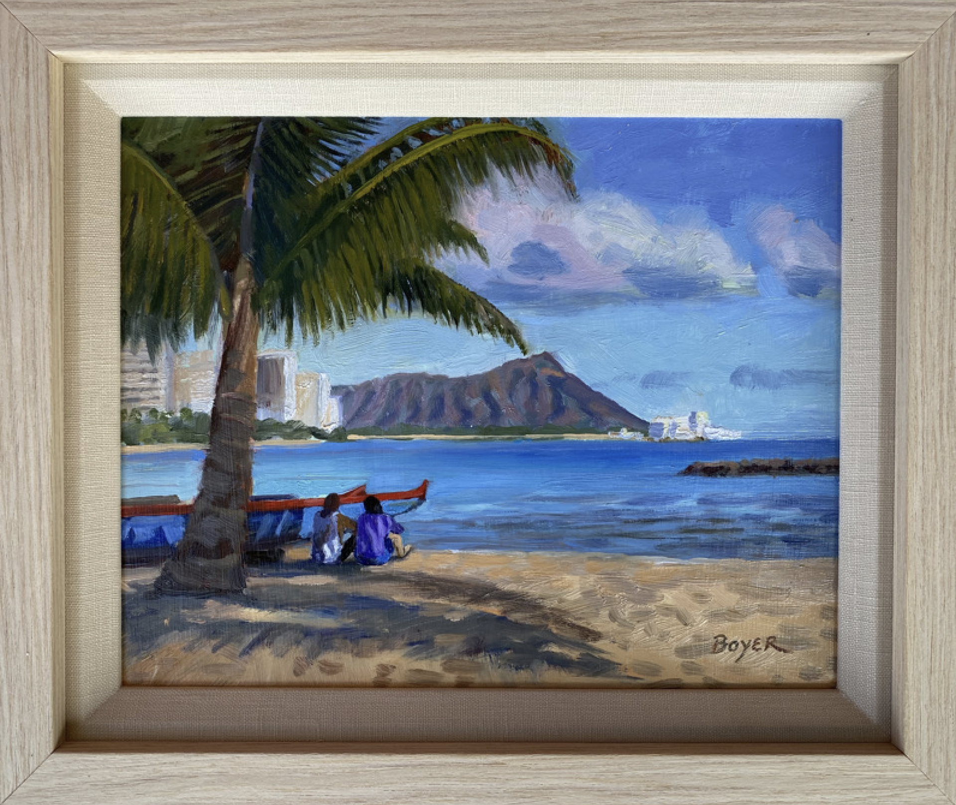 Waikīkī Calm by Lynne Boyer