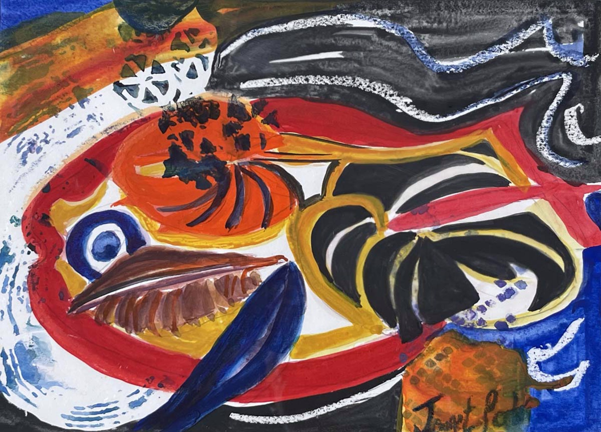 Fishy? by Janet Perkin