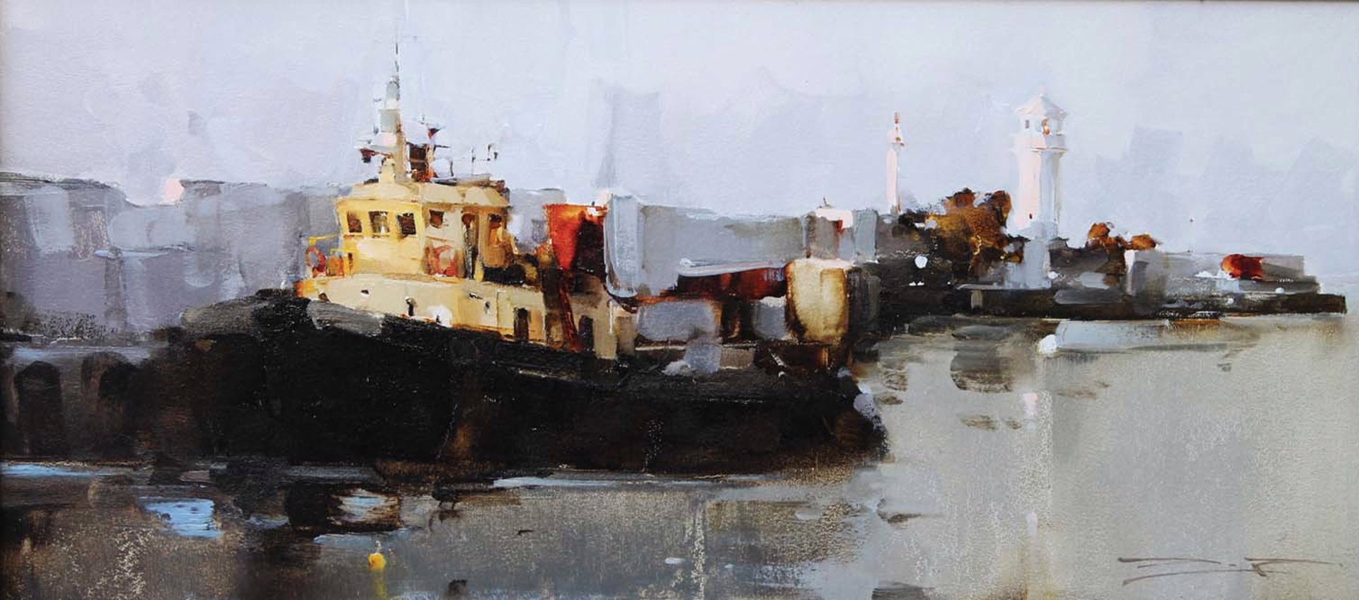 Tugboat by Dmitri Podobedov