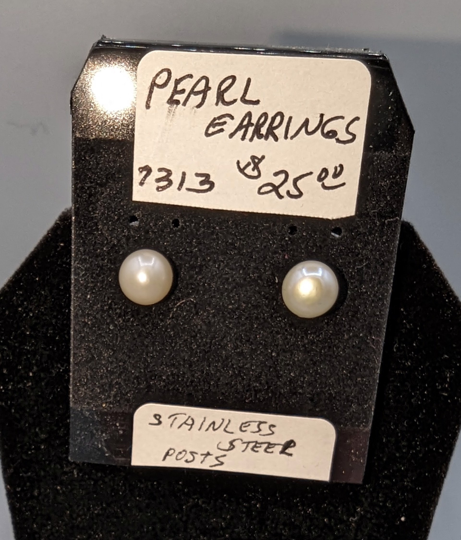 Pearl Earrings by Betty Binder