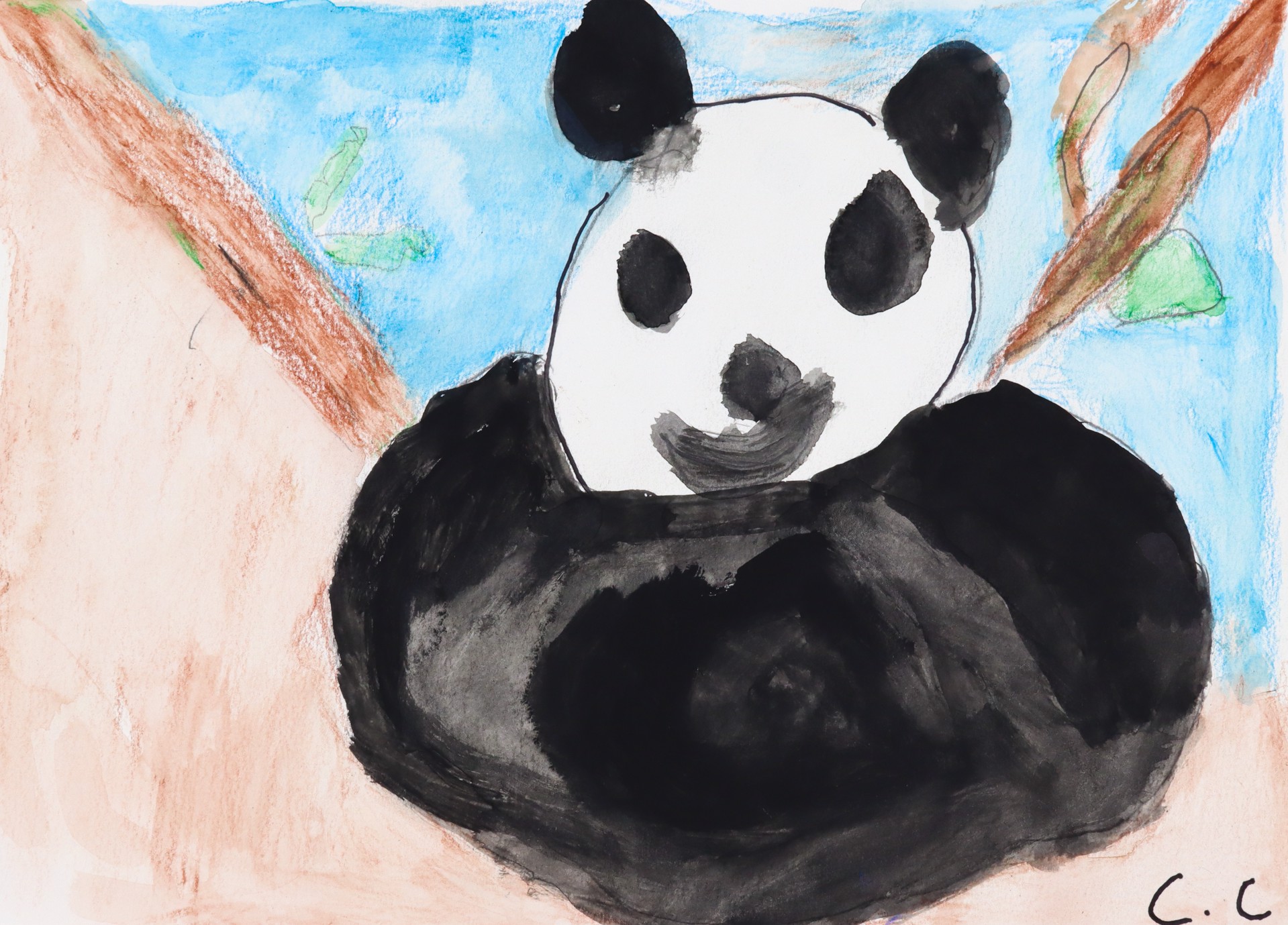 Panda Bear, 2020  by Calvin "Sonny" Clarke