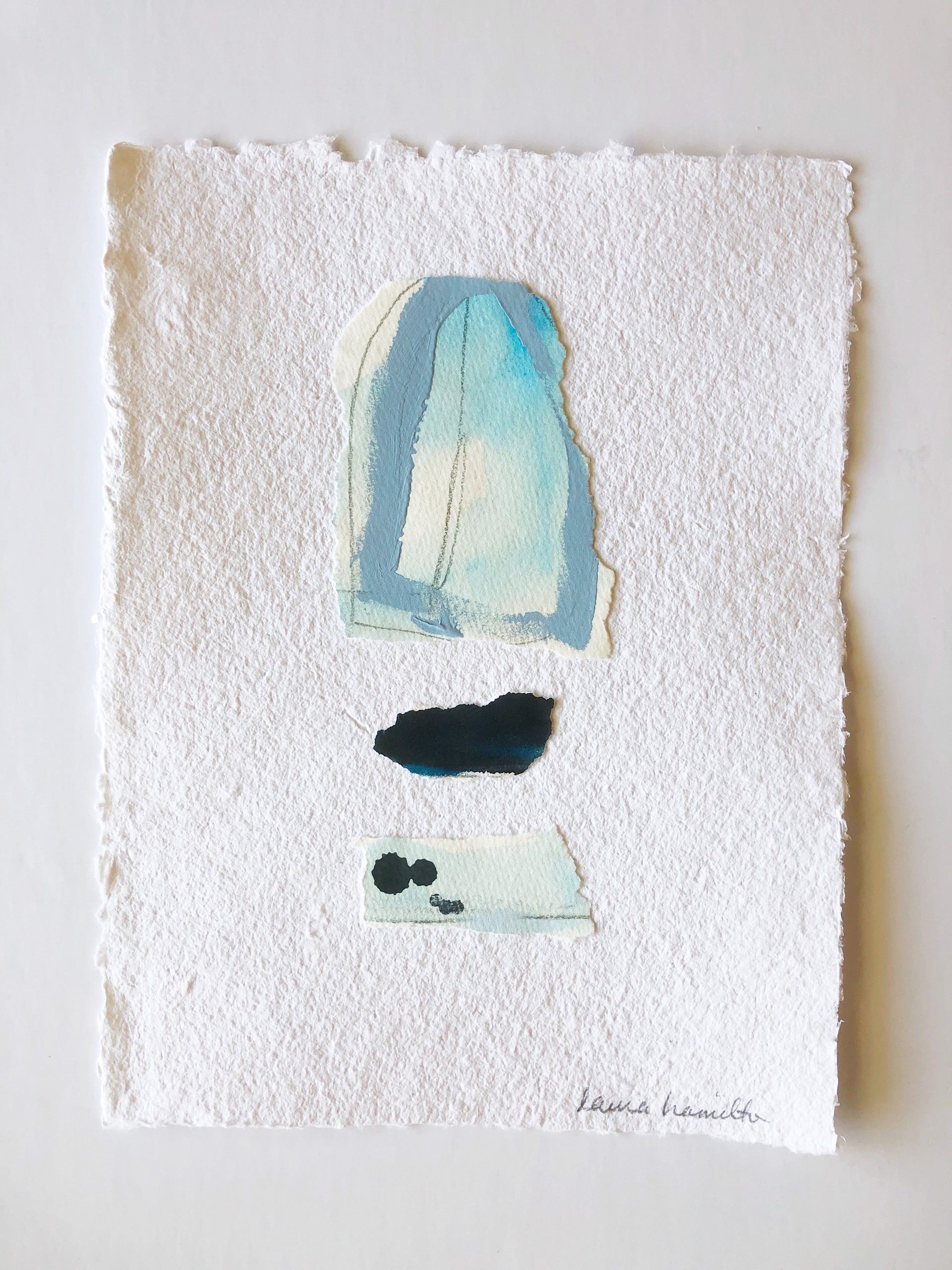 Blue Study I by Laura Hamilton