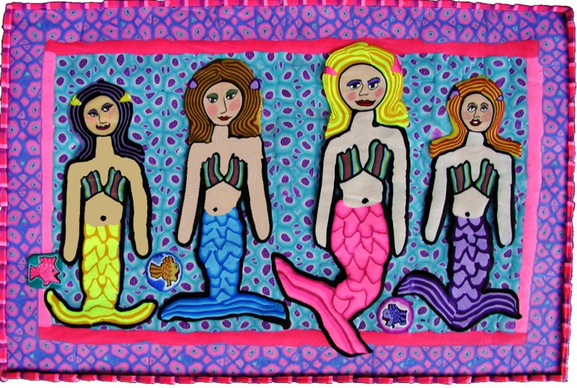 Four Mermaids by Samantha Long