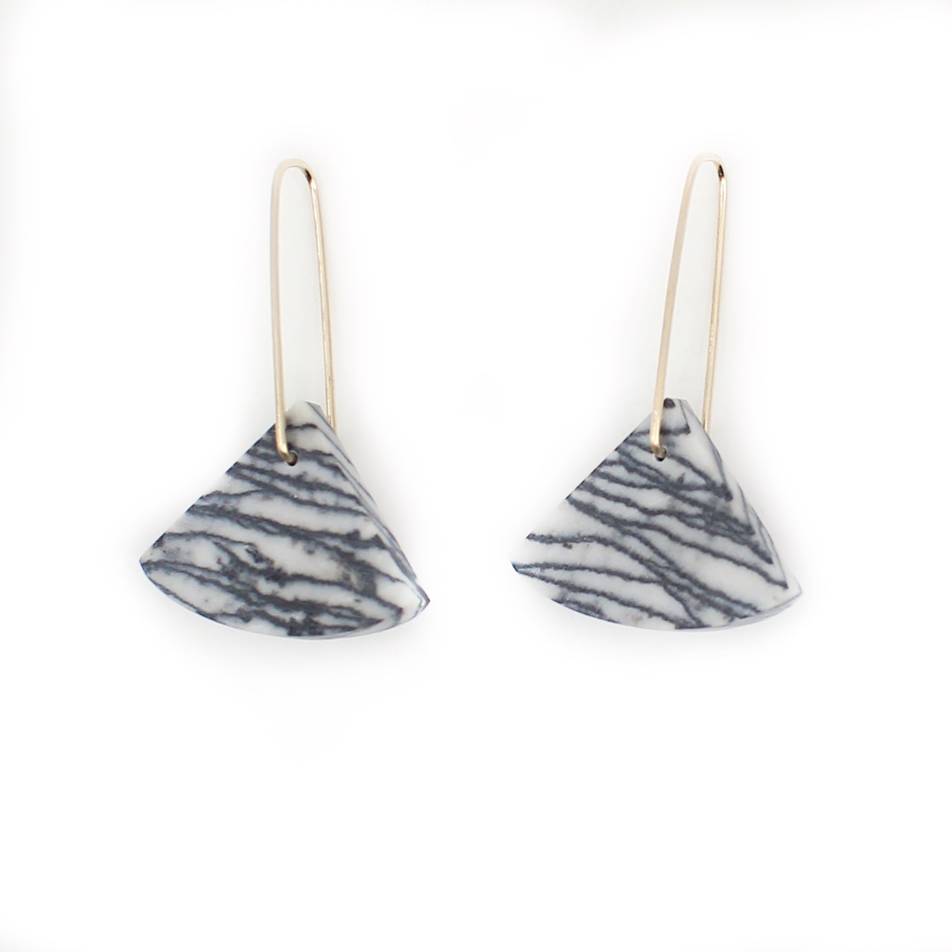 Marble Earrings by Alison Jean Cole